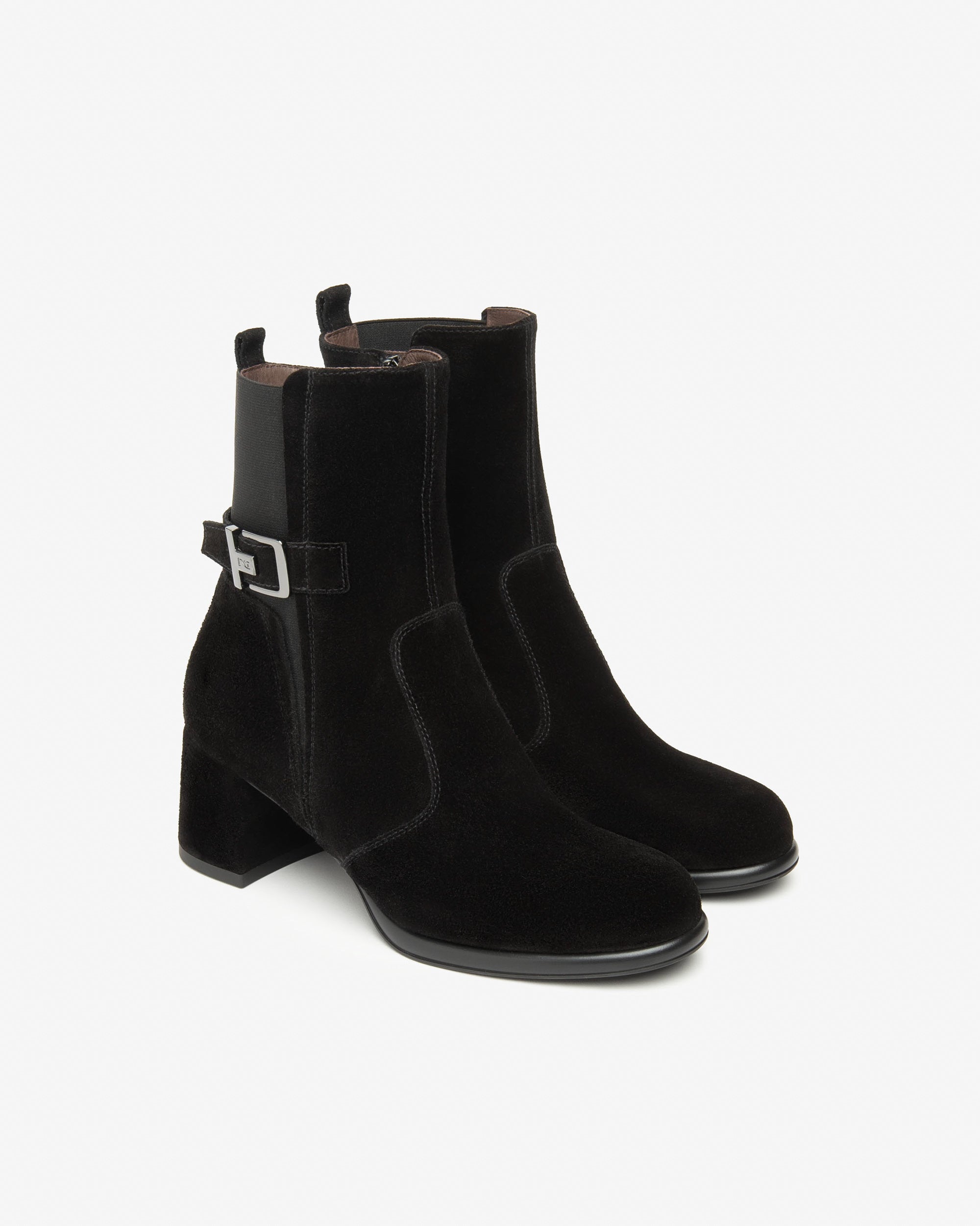 NeroGiardini Bottines Femme Velours Tissu 35-41