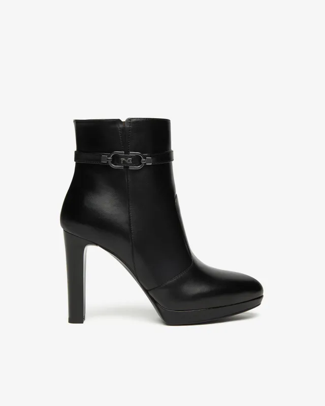 NeroGiardini Bottines Femme Cuir Premium Mariage