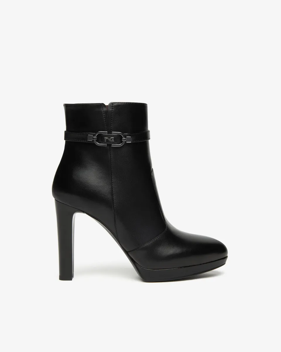 NeroGiardini Bottines Femme Cuir Premium Mariage