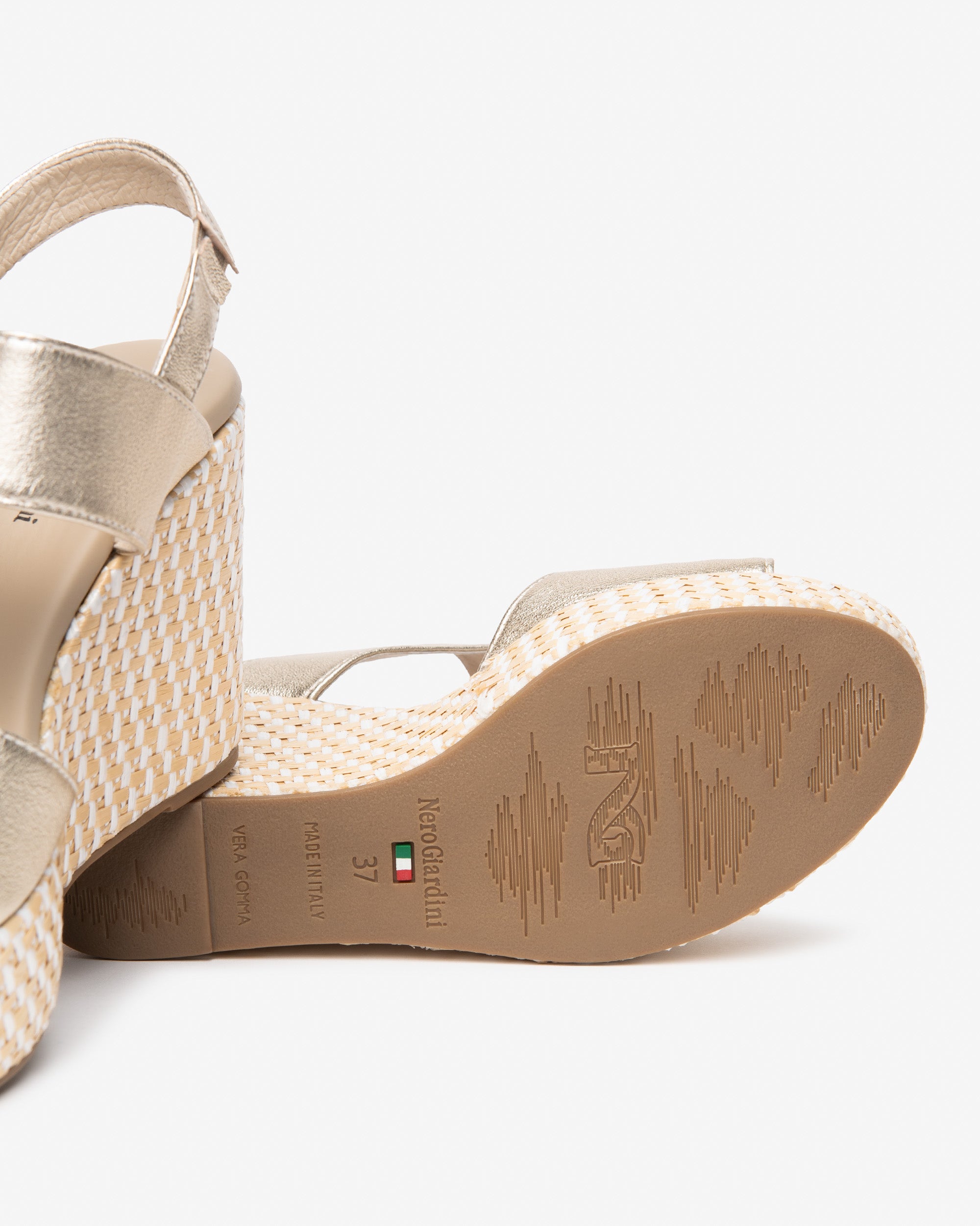 NeroGiardini Sandales Femme Cuir - Été Ville et Soirée