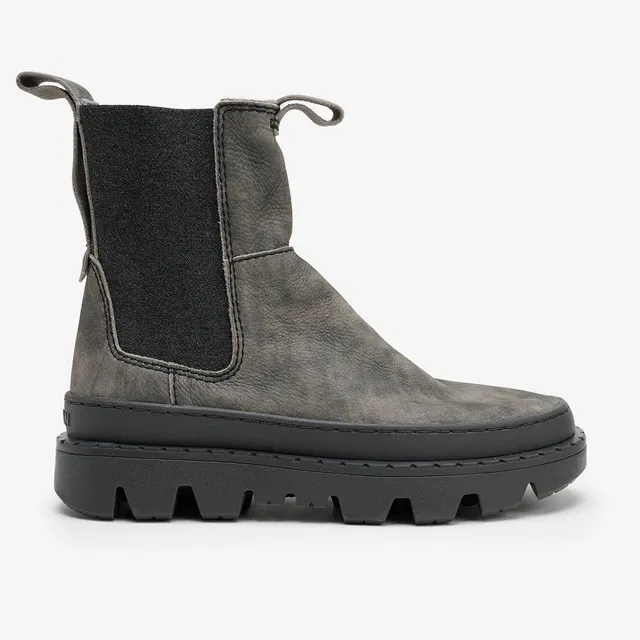 Satorisan Unalome Elastics Premium boots cuir noir