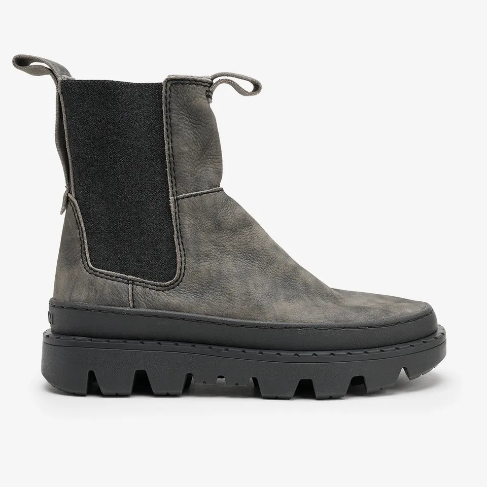 Satorisan Unalome Elastics Premium boots cuir noir