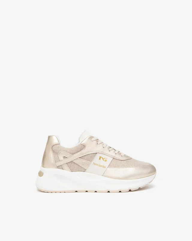NeroGiardini Sneakers Femme Cuir Tissu DryGo 37