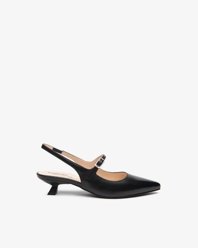 Nerogiardini Slingbacks Femme Cuir Made in Italy