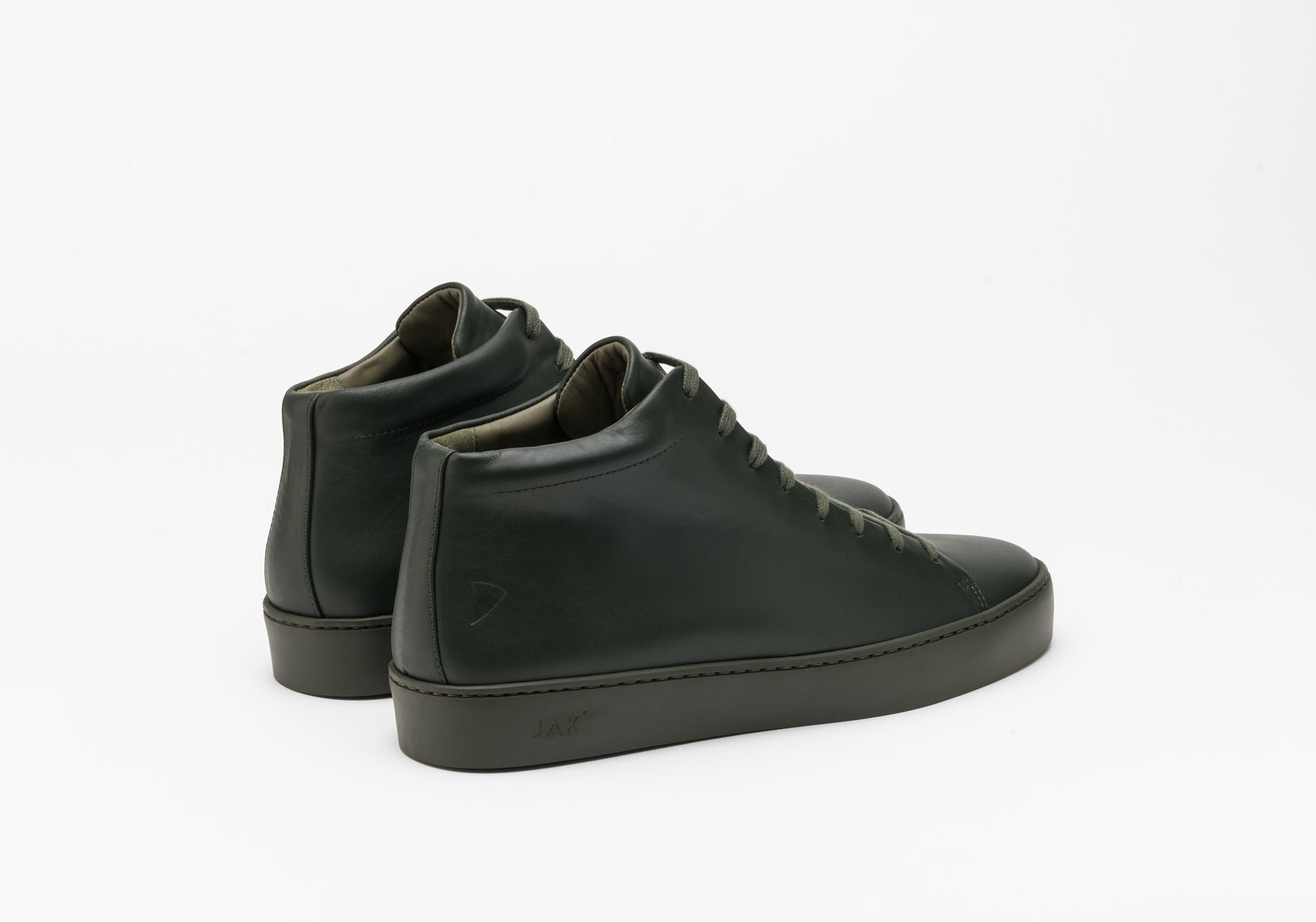 JAK Royal Hi sneakers montantes cuir Bottle unisexe