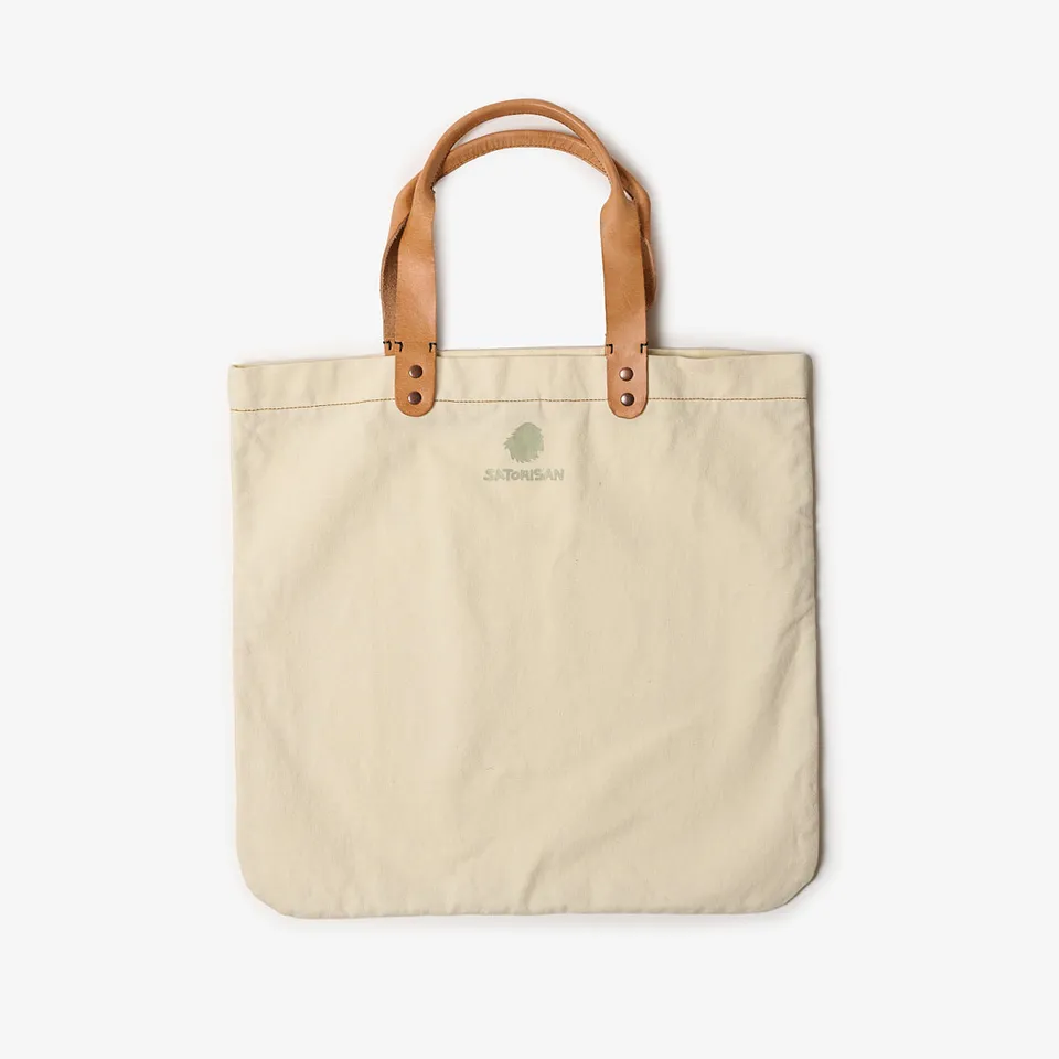 Satorisan Tote Bag Carolina Gaia sac Pampas White