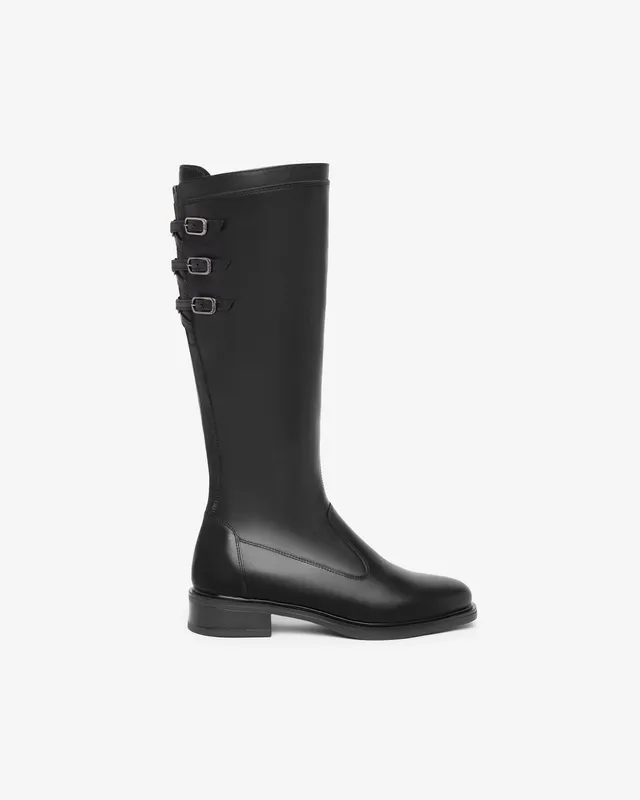 NeroGiardini Bottes Femme en Cuir Hiver Confort DryGo