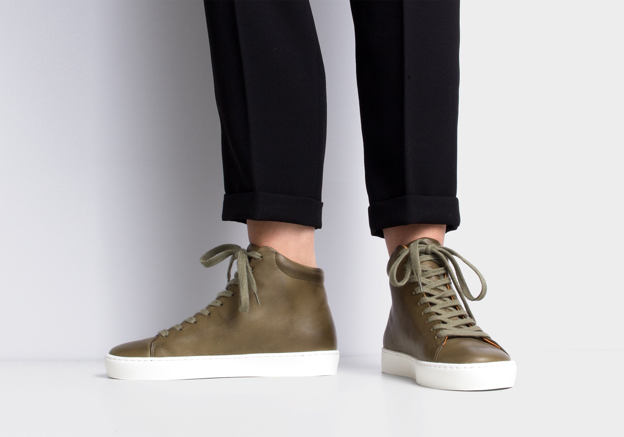 JAK Royal Hi Olive V.S. baskets montantes olive