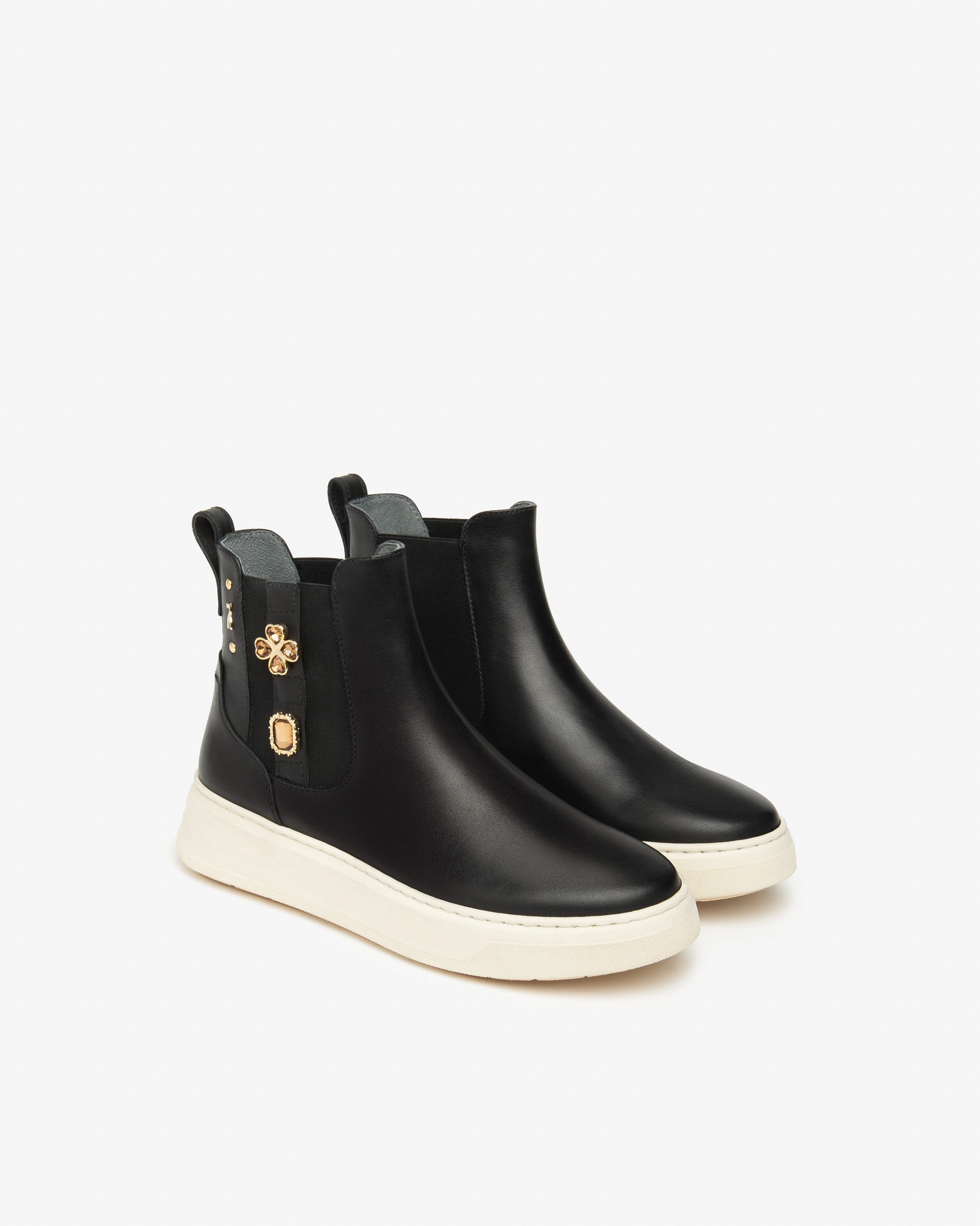 NeroGiardini Bottines Chelsea Femme Cuir 35-41 Confort