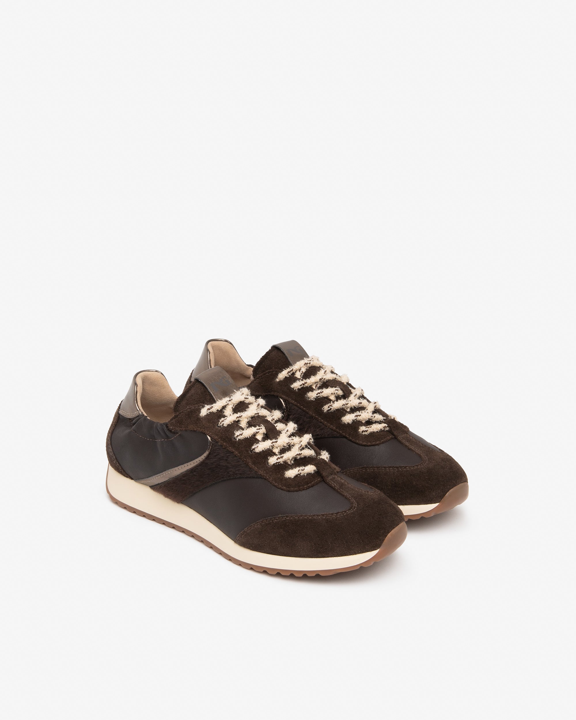 NeroGiardini Sneakers Cuir Femme Hiver Confort Ville