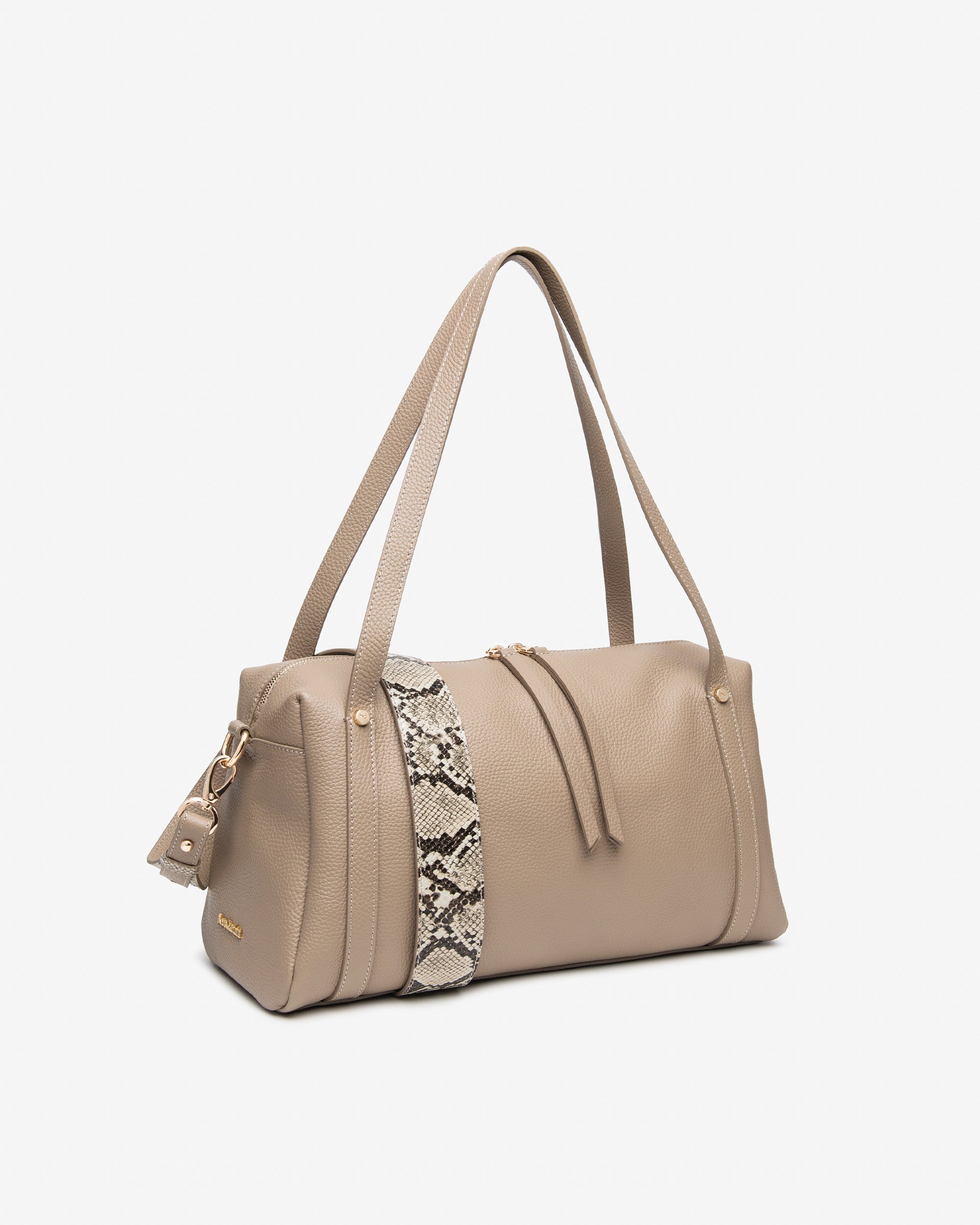 Nerogiardini Sacs Bowling Cuir Sac Femme Python