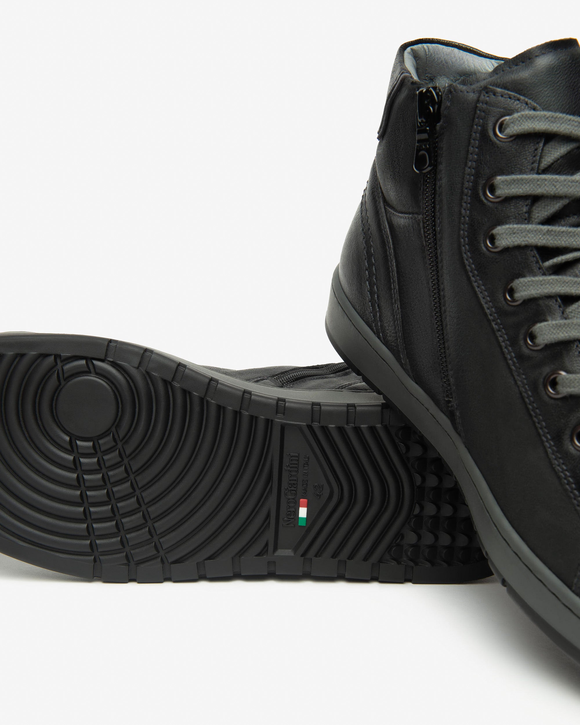 NeroGiardini Sneakers Montantes Basket Homme Cuir 42