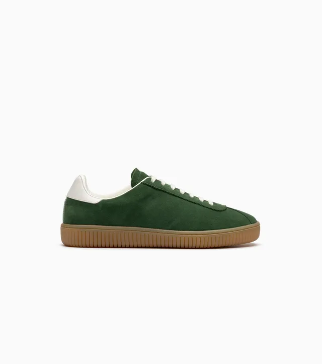 JAK Flow sneakers homme daim vert forêt 43