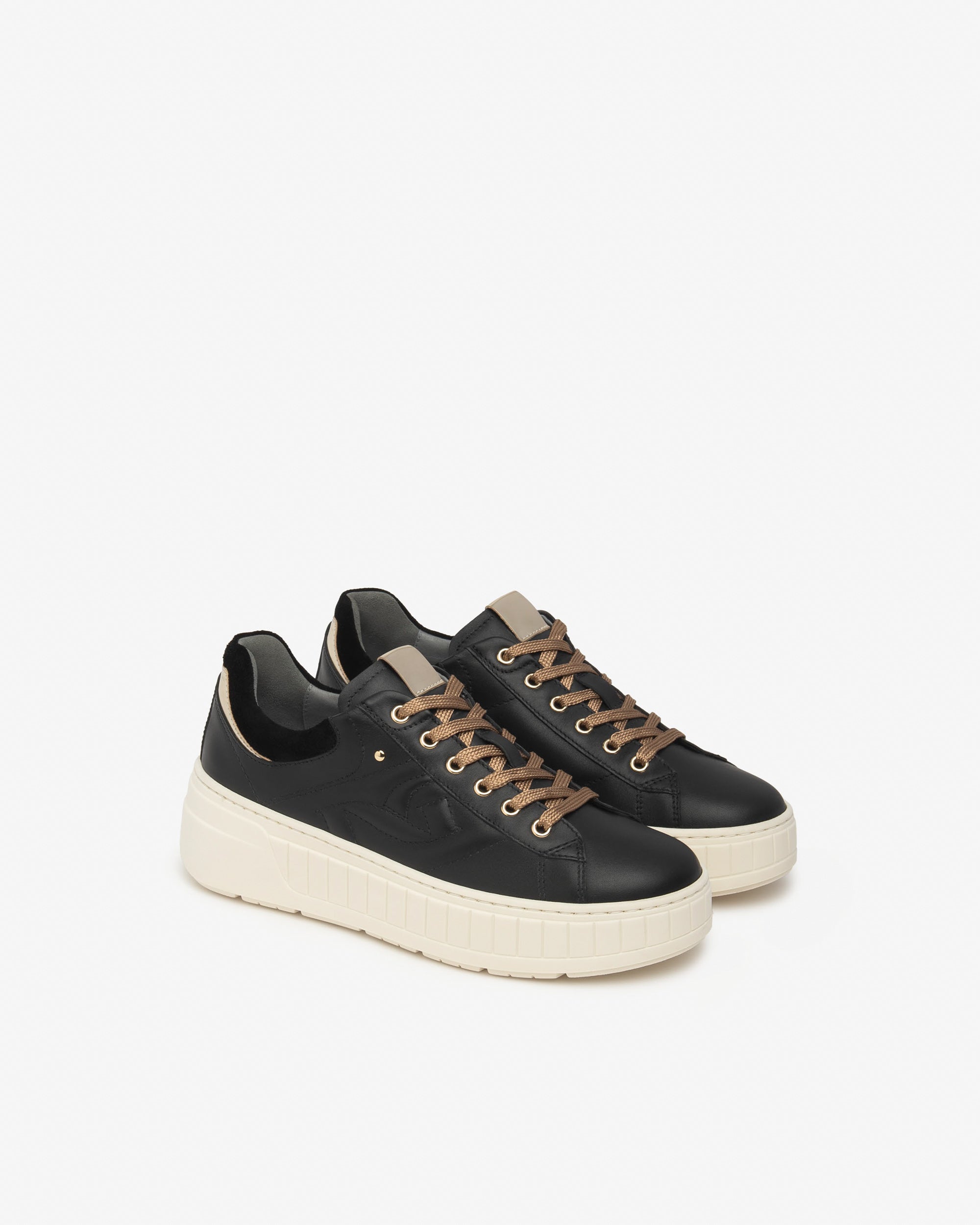 NeroGiardini Sneakers Femme Cuir Velours Memory Pointure 38