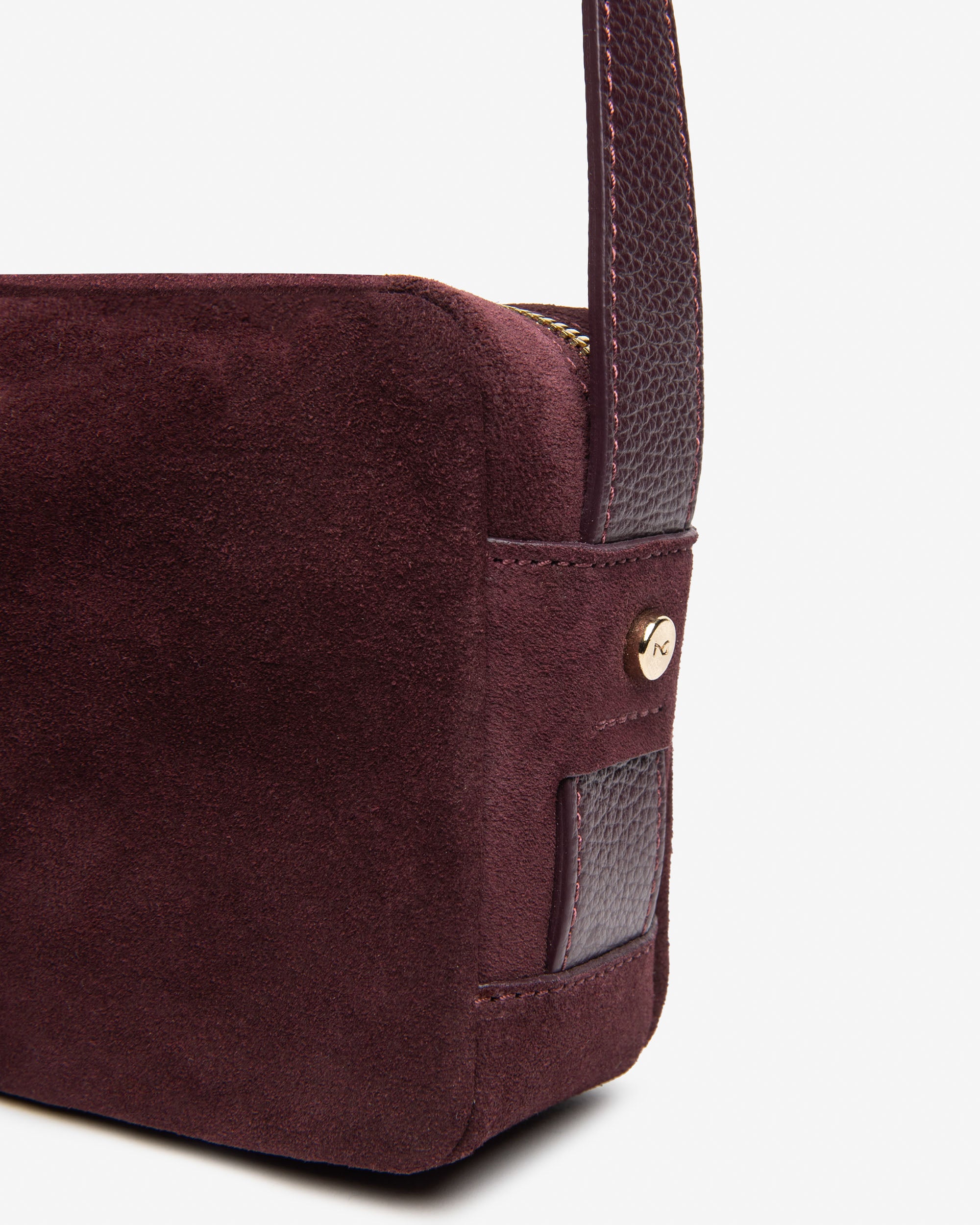 NeroGiardini Sacs bandoulière femme cuir daim zippé