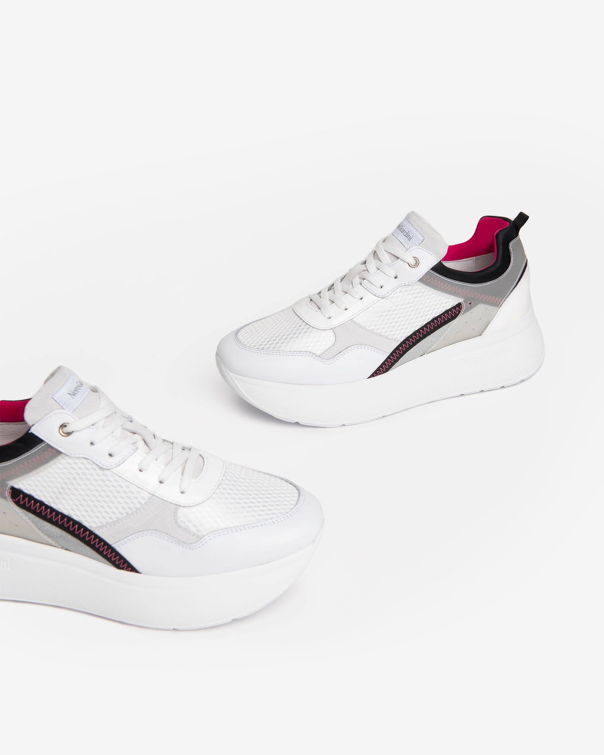 Nerogiardini Sneakers Femme Daim Cuir Toile DryGo