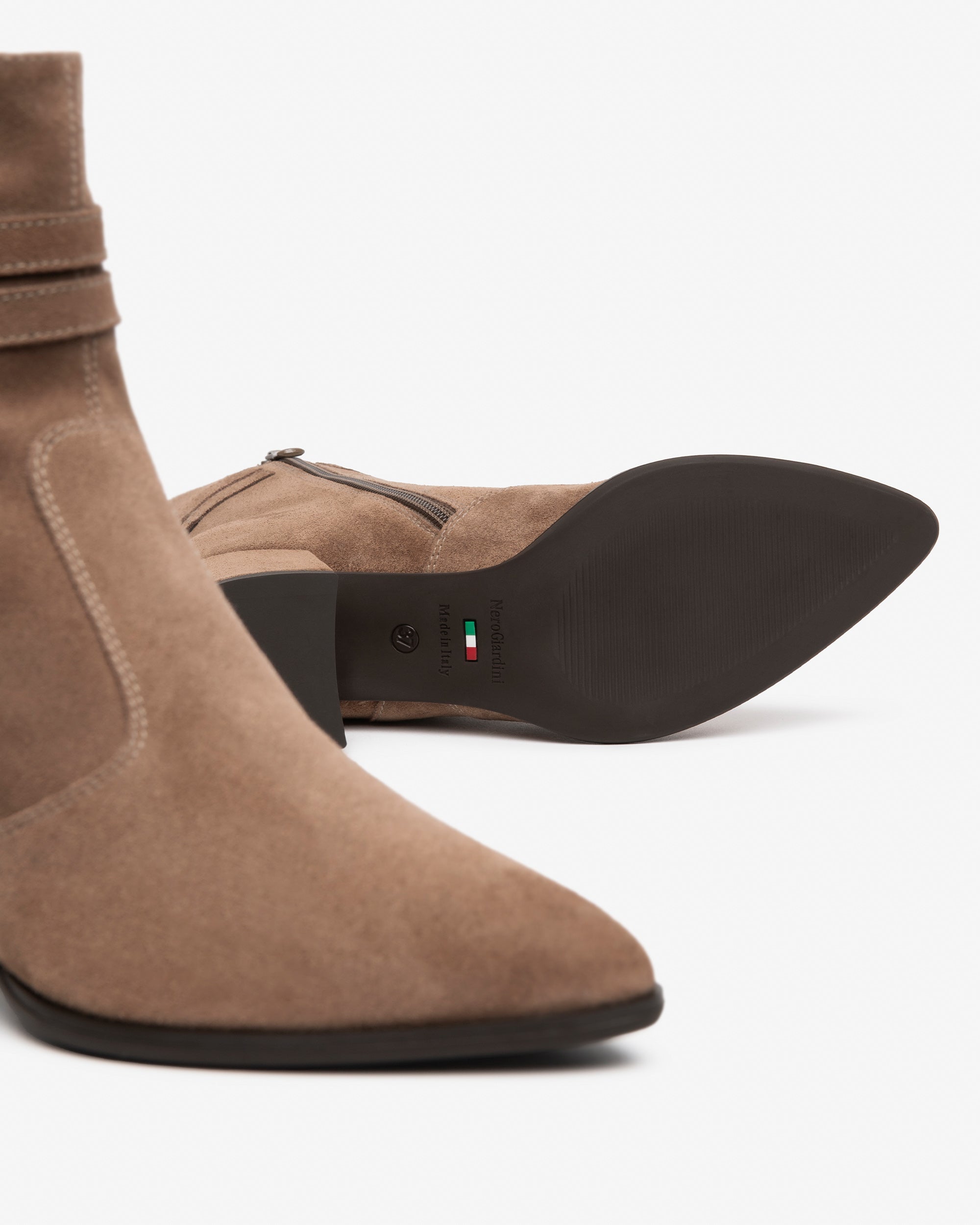 Nerogiardini Bottines Femme Daim Talon 60 mm