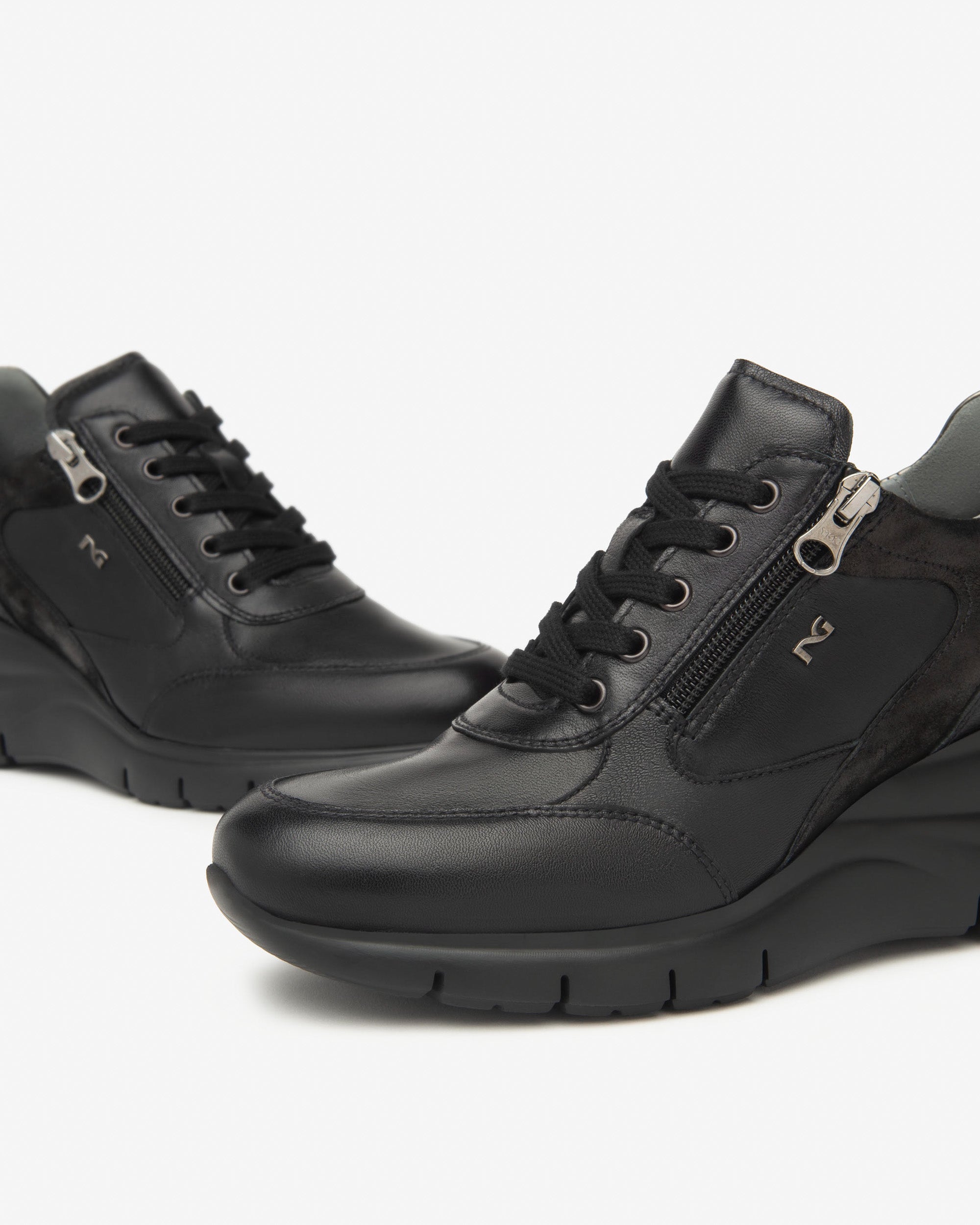 NeroGiardini Sneakers Femme Cuir DryGo Memory Confort