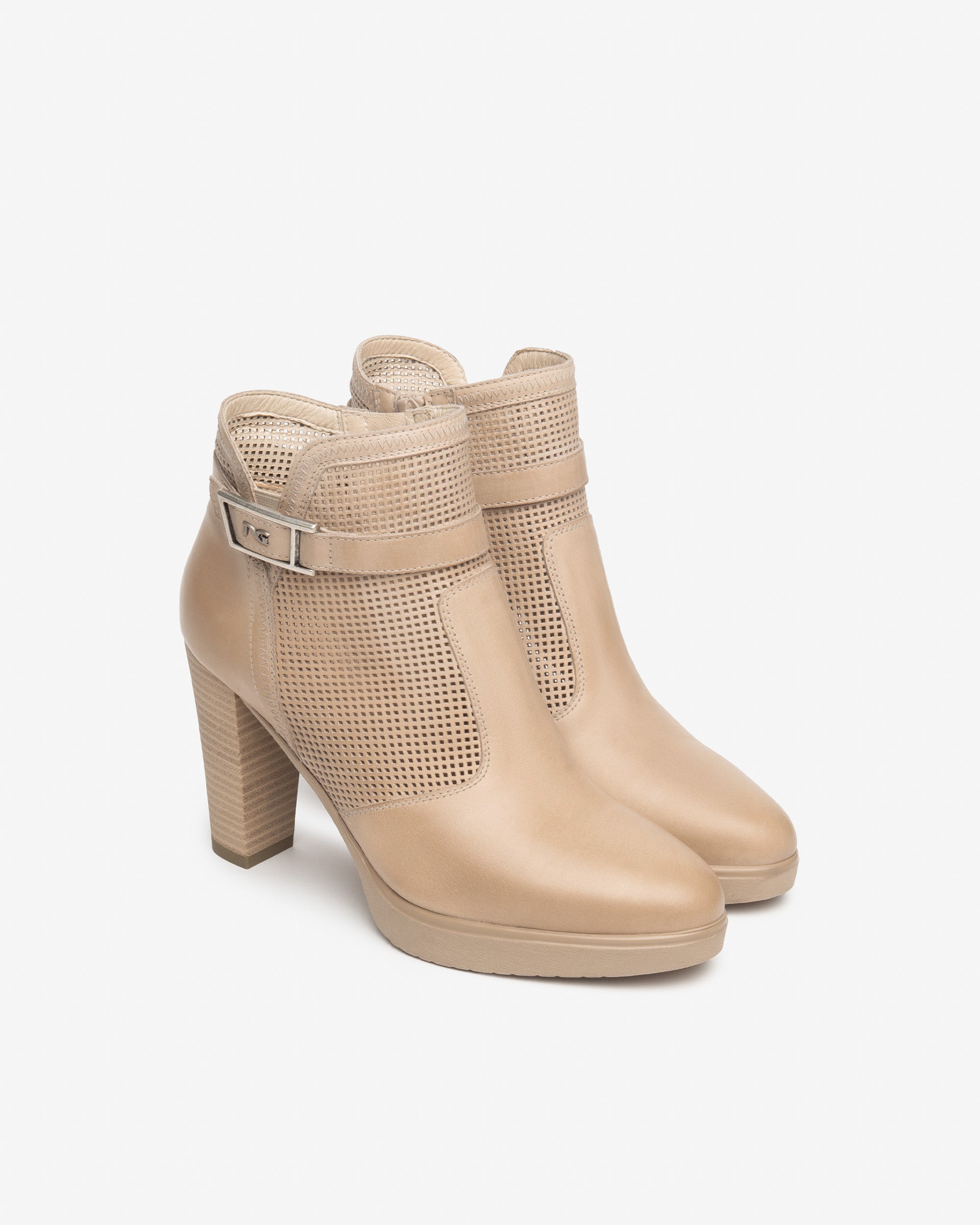 Nerogiardini Bottines Cuir Femme Made in Italy Bureau