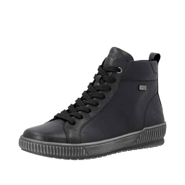 Remonte D0782 bottes à lacets femme bleu cuir TEX