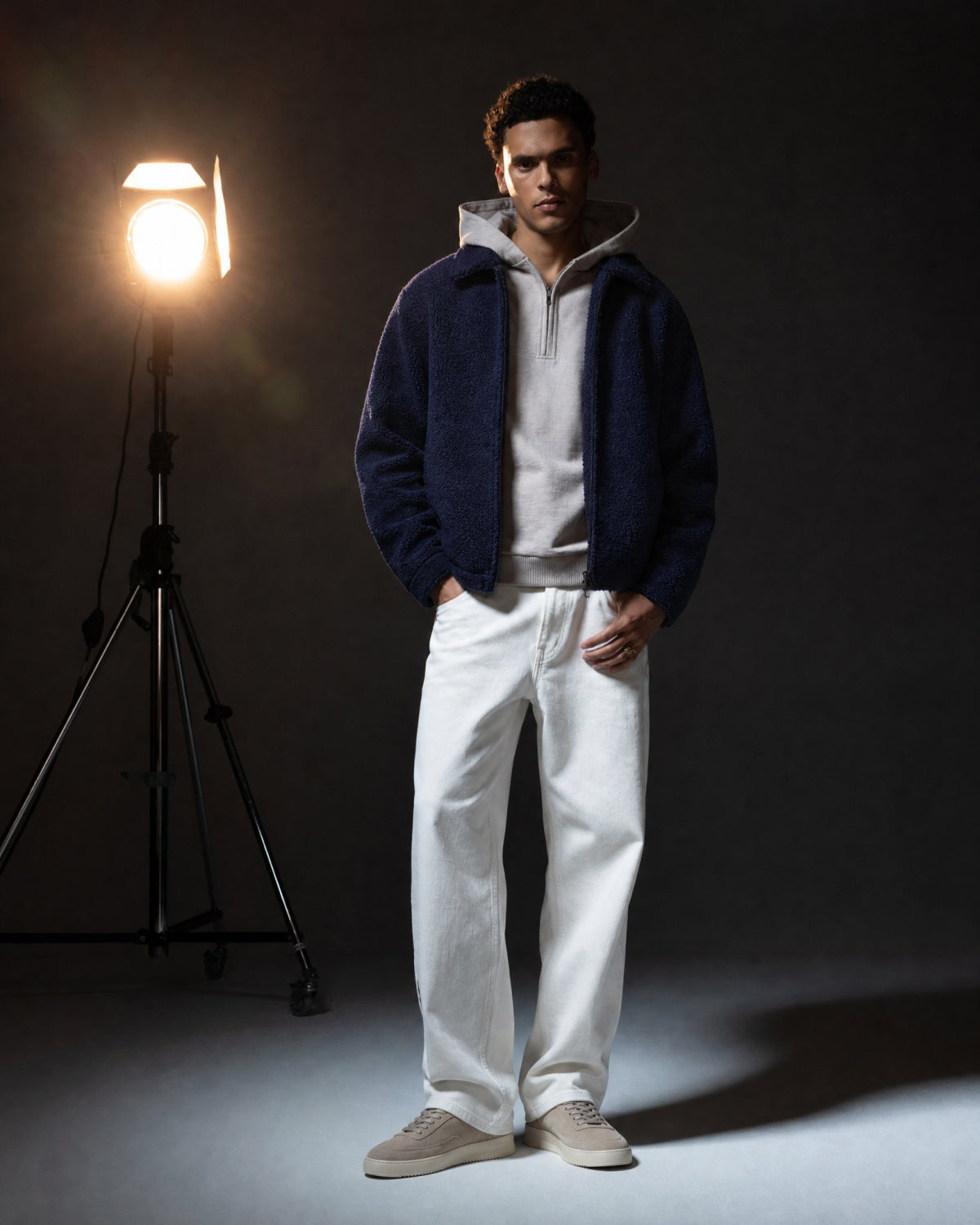 Filling Pieces Mondo Suede Pure sneakers daim unisexe