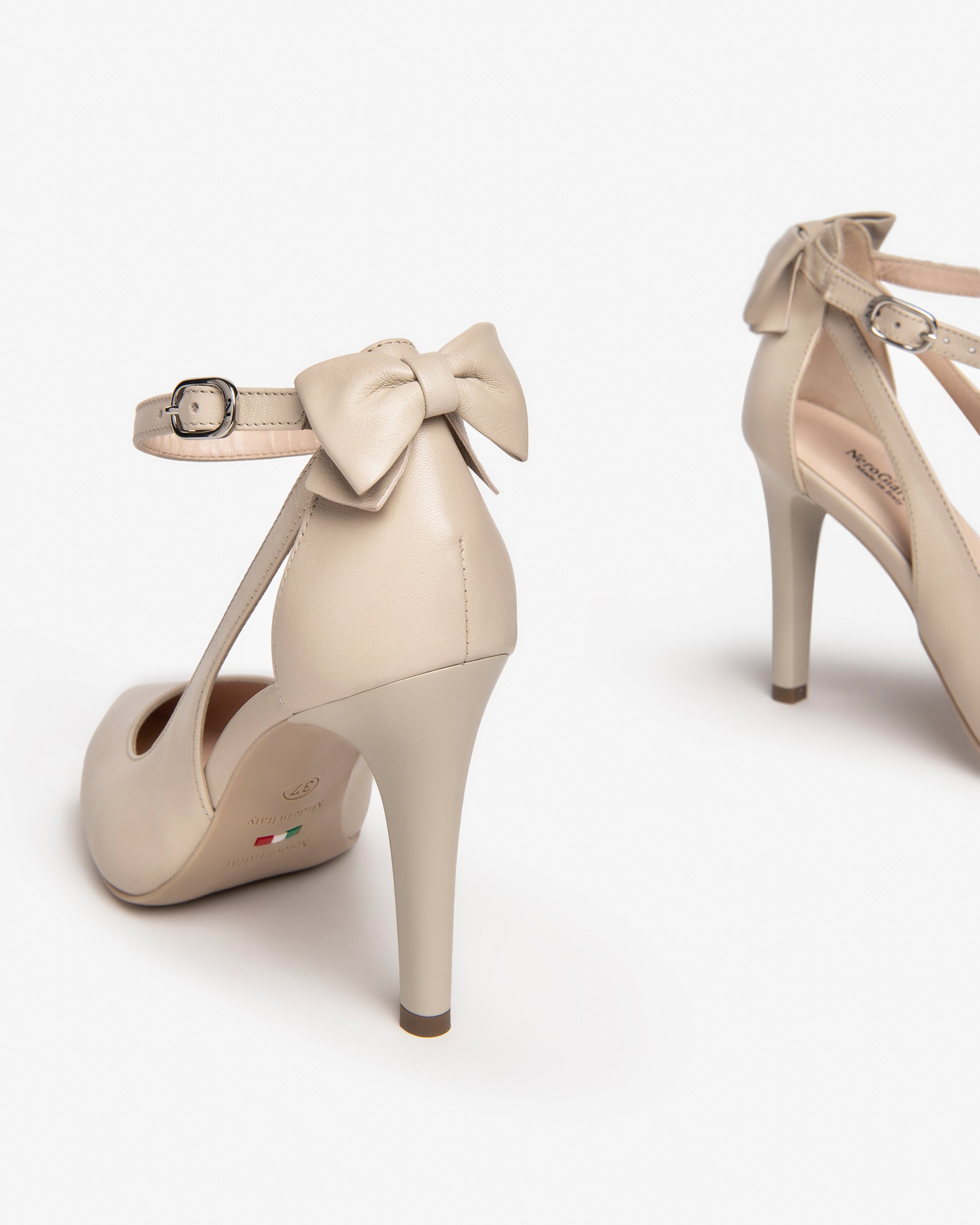 NeroGiardini Escarpins Femme Cuir Premium Cérémonie