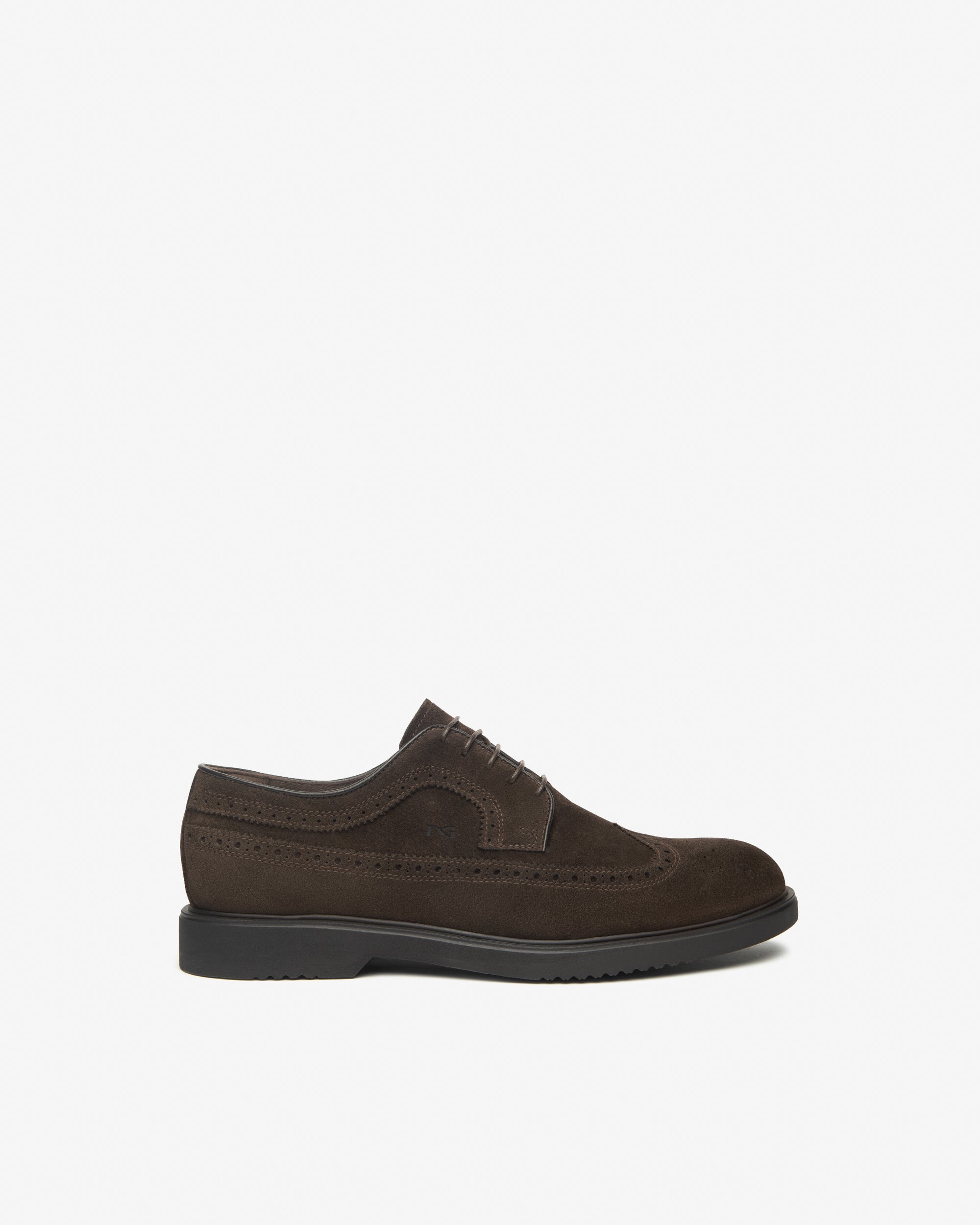 Nerogiardini Chaussures à Lacets Derby Homme Velours