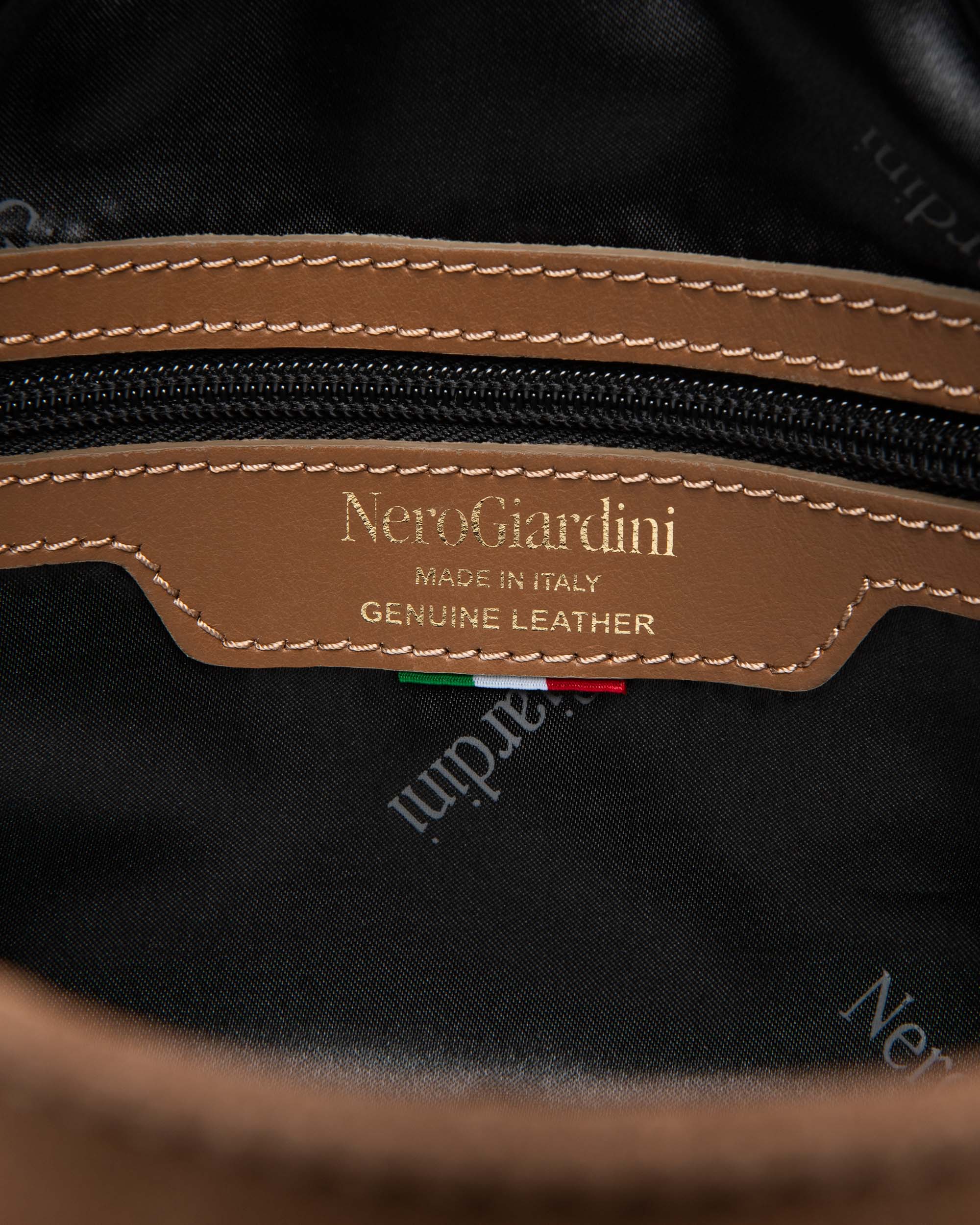 NeroGiardini Sacs Femme Cuir Sac Épaule Daim
