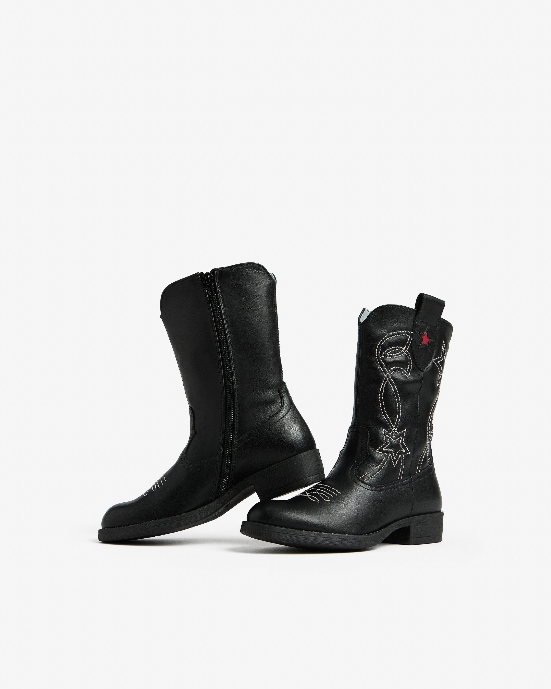 NeroGiardini Bottes teen fille cuir hiver