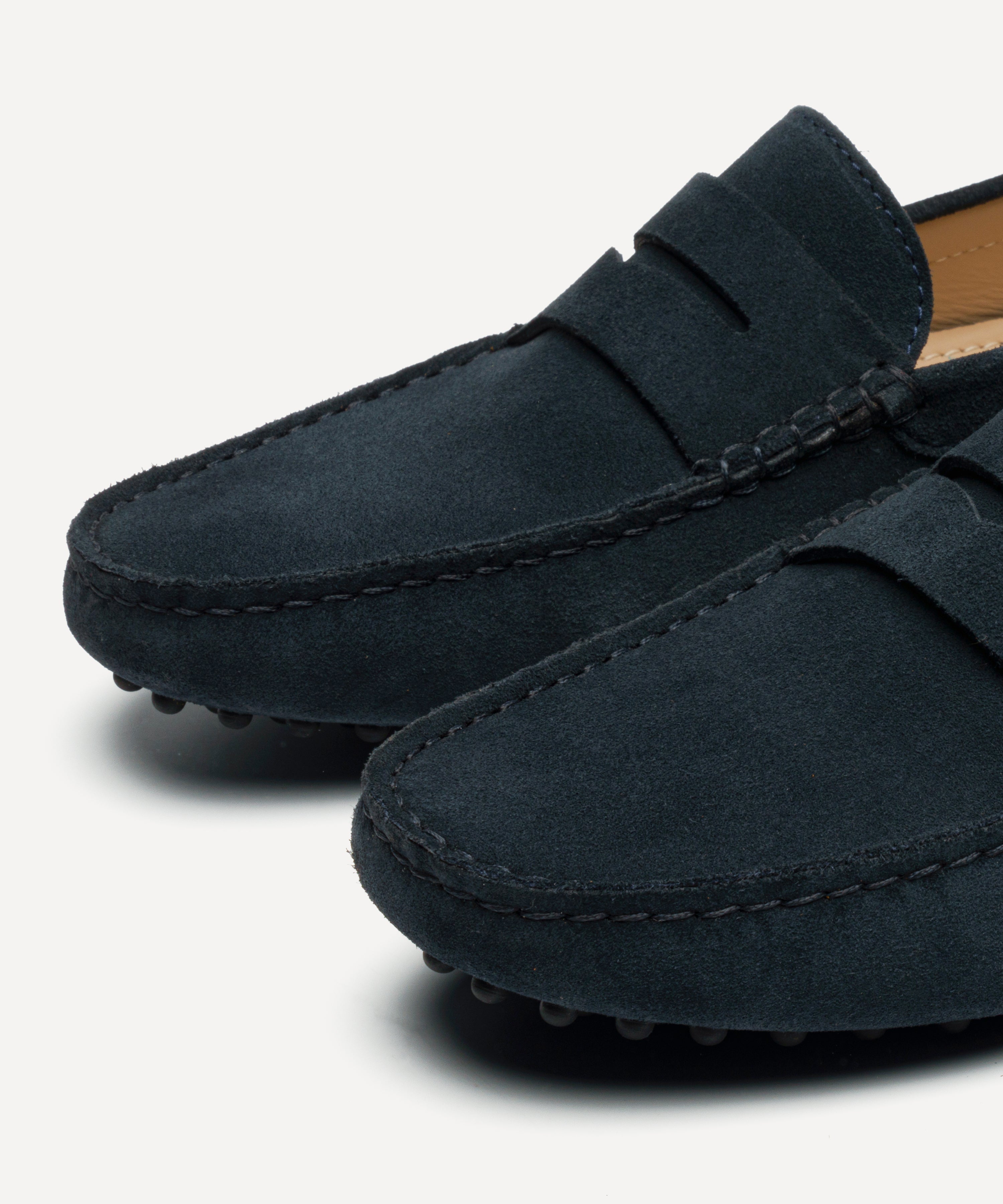 JAK Strada SD mocassins daim bleu marine