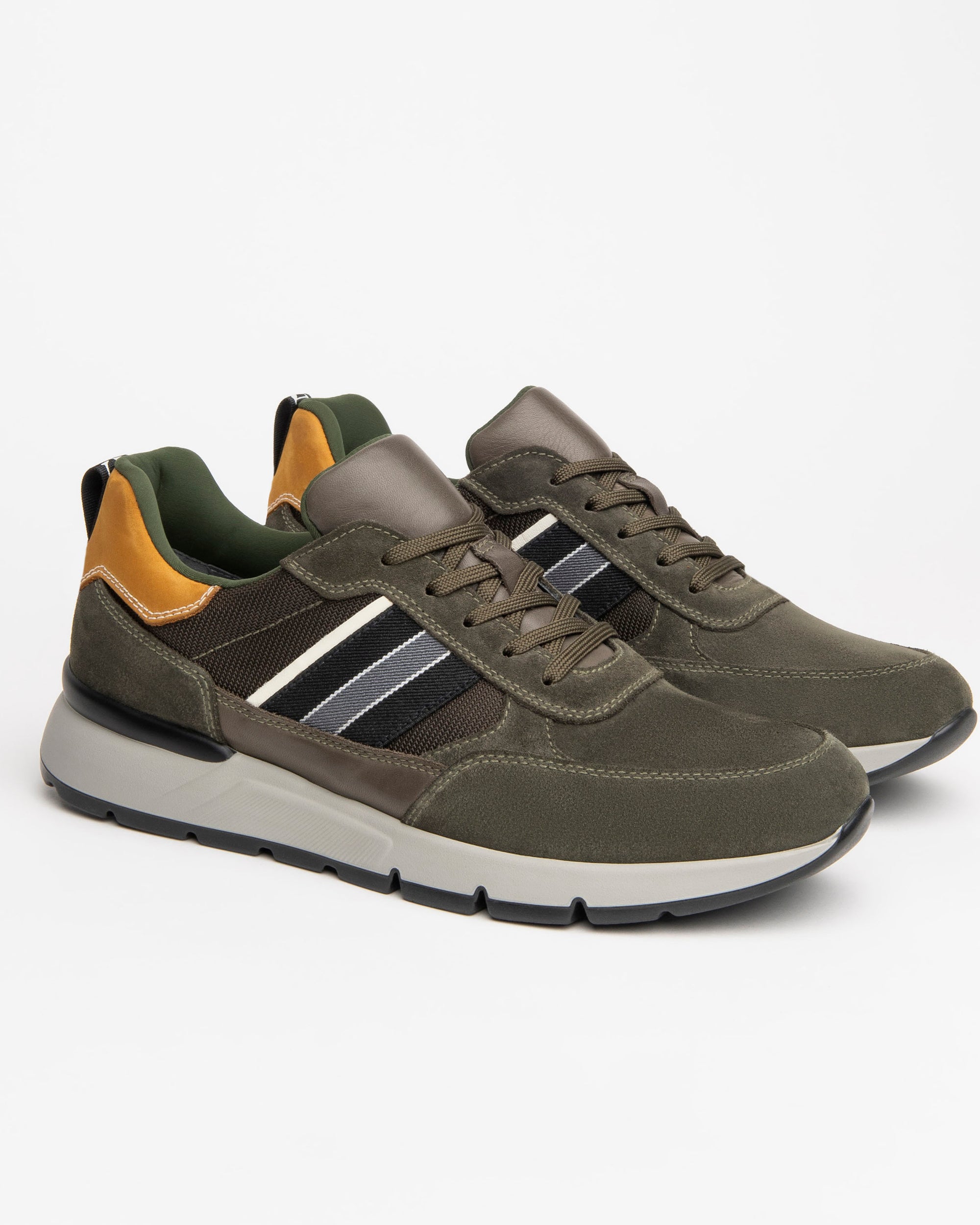 Nerogiardini Sneakers Homme Cuir Velours DryGo