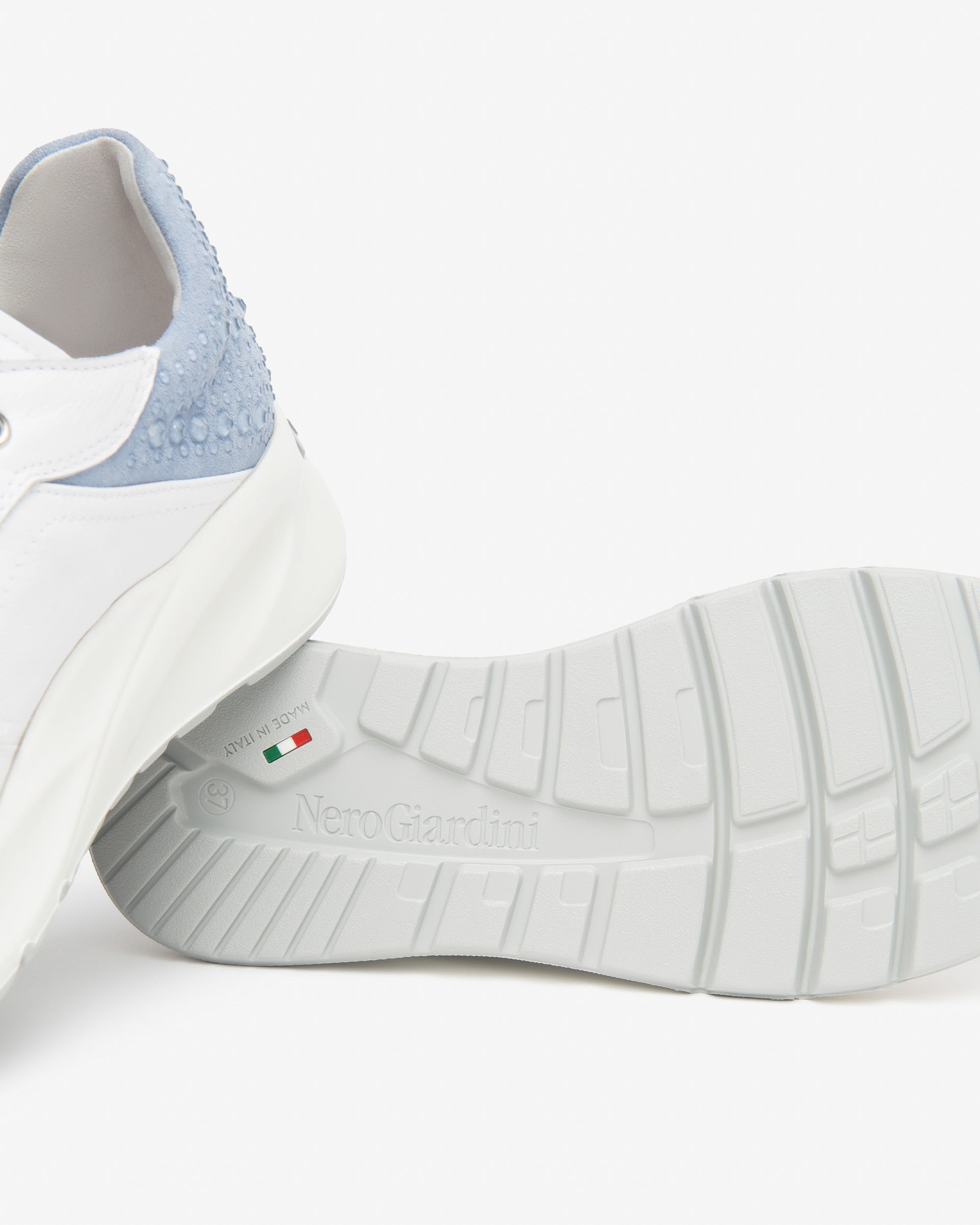 NeroGiardini Sneakers Femme Cuir Velours Memory 38