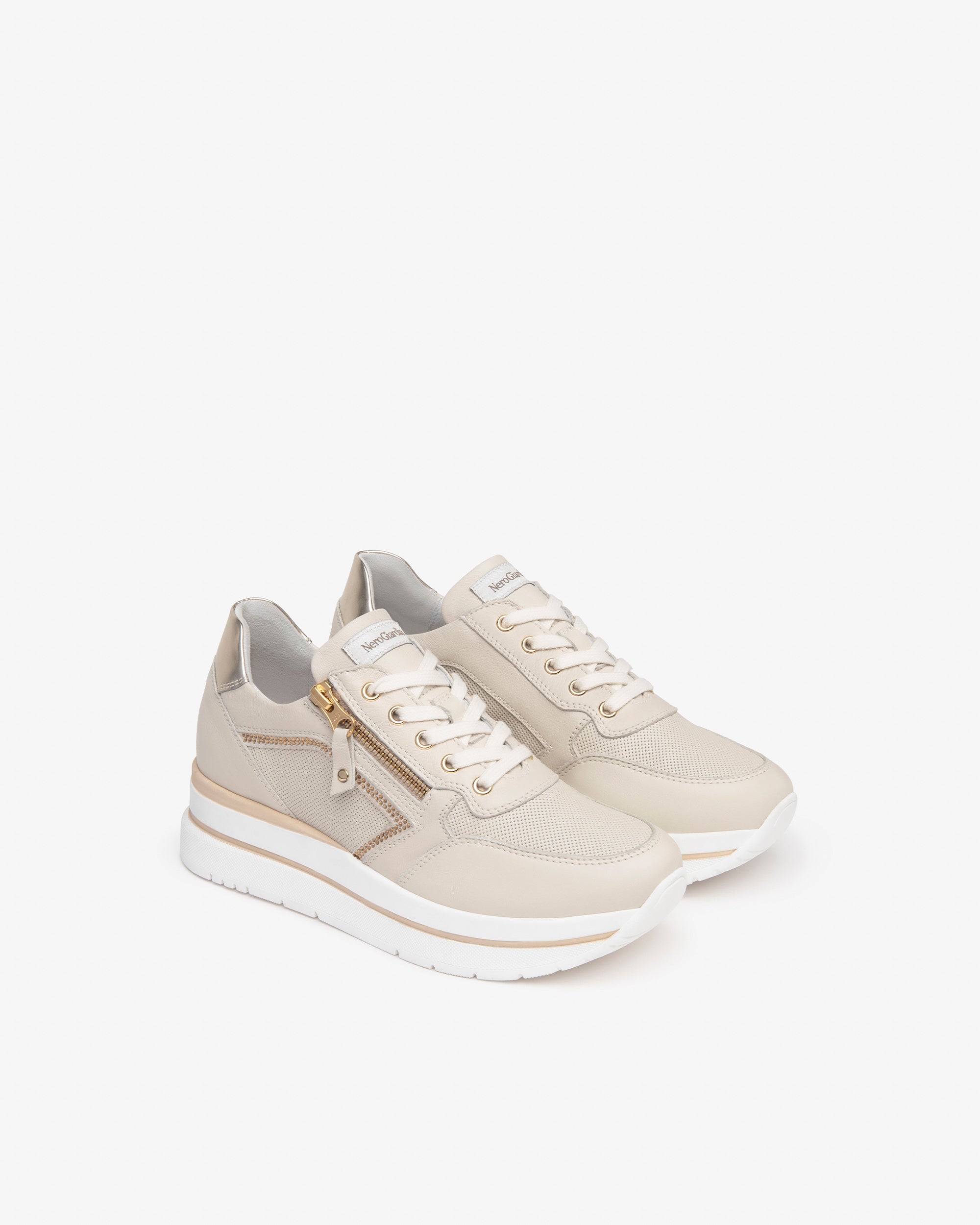 NeroGiardini Sneakers Femme Cuir Suède Confort DryGo