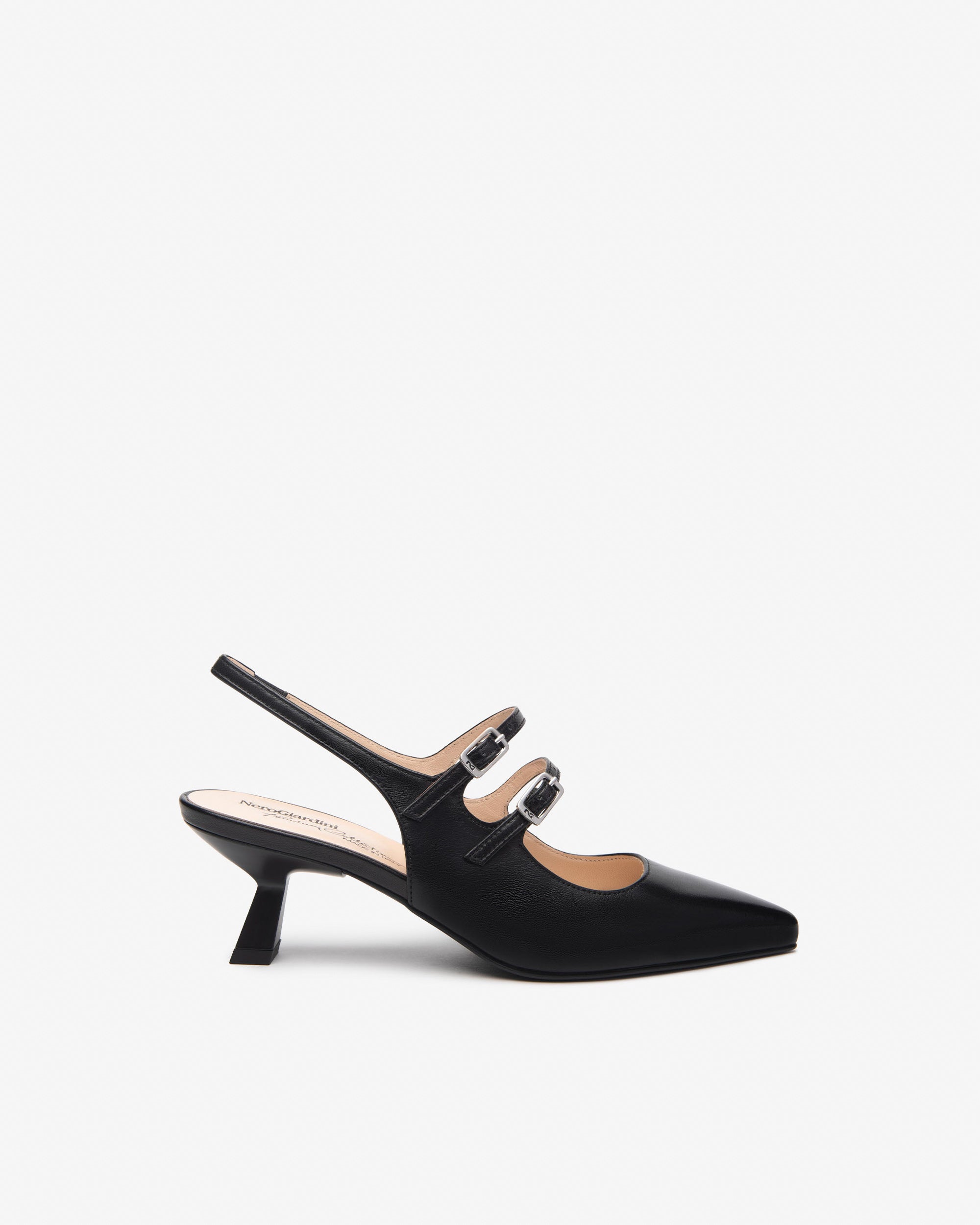 Nerogiardini Slingbacks Femme Cuir Escarpins