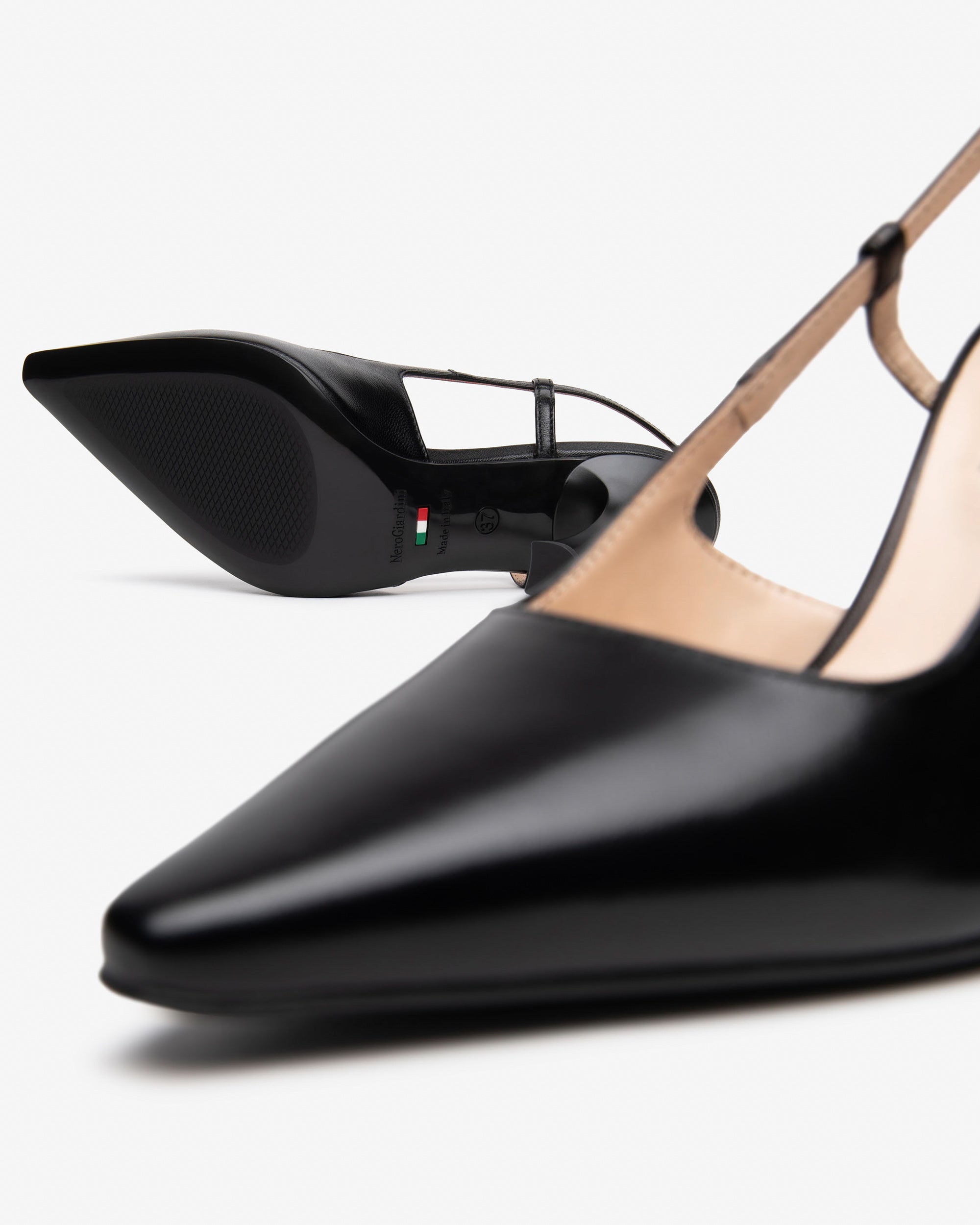 Nerogiardini Slingbacks Femme Cuir 38 Premium Mariage