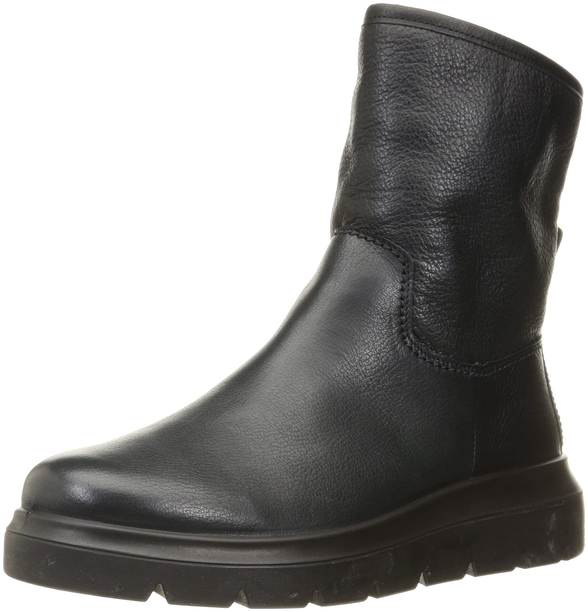 ECCO Nouvelle boots femme noir blanc cuir 35 EU