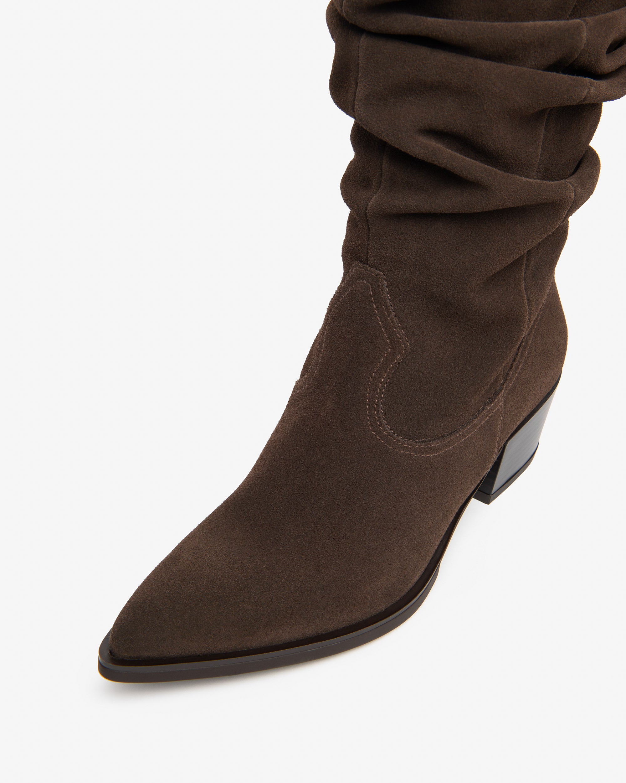 NeroGiardini Bottes Femme Daim Western 50 mm 38