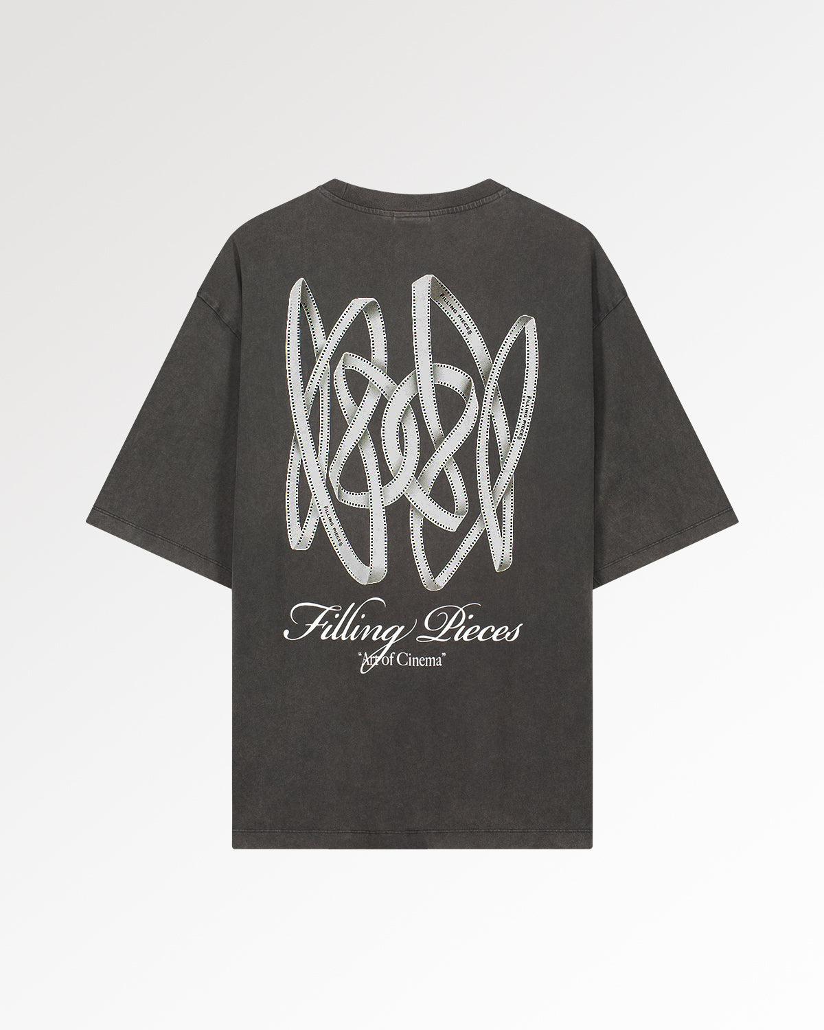 Filling Pieces T-Shirt Boxy Film Strip Vintage Black coton