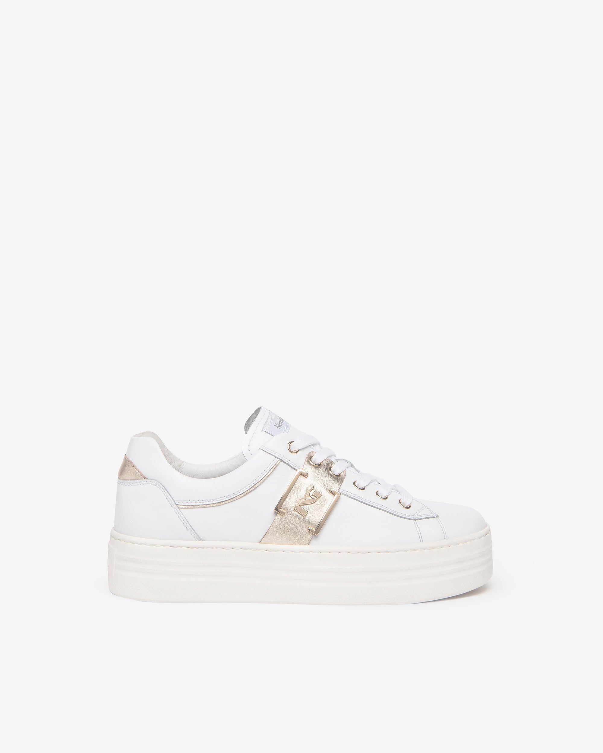 NeroGiardini Sneakers Baskets Femme Cuir – DryGo Confort