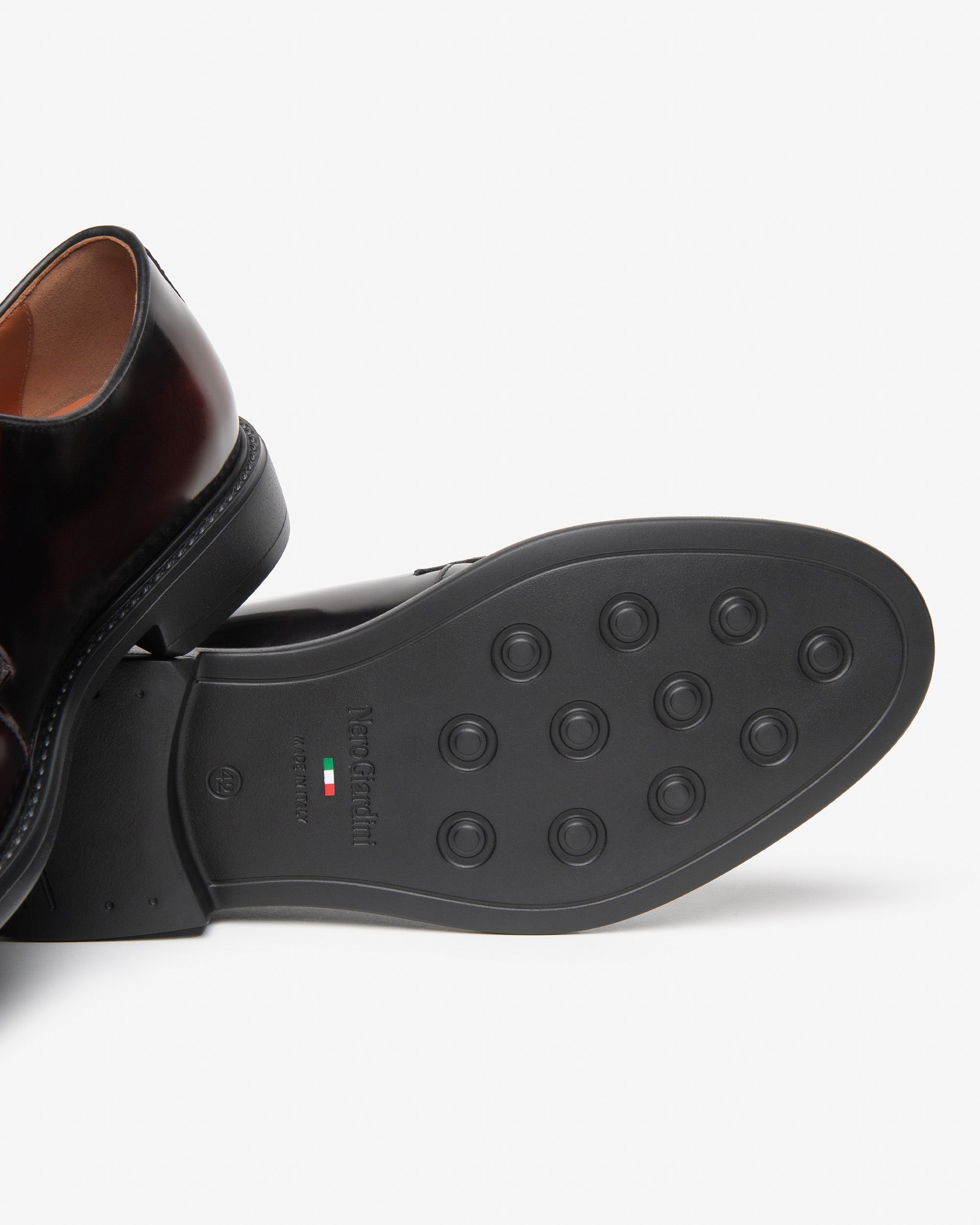 NeroGiardini Derbies Homme Cuir Patiné Lacets 39-46