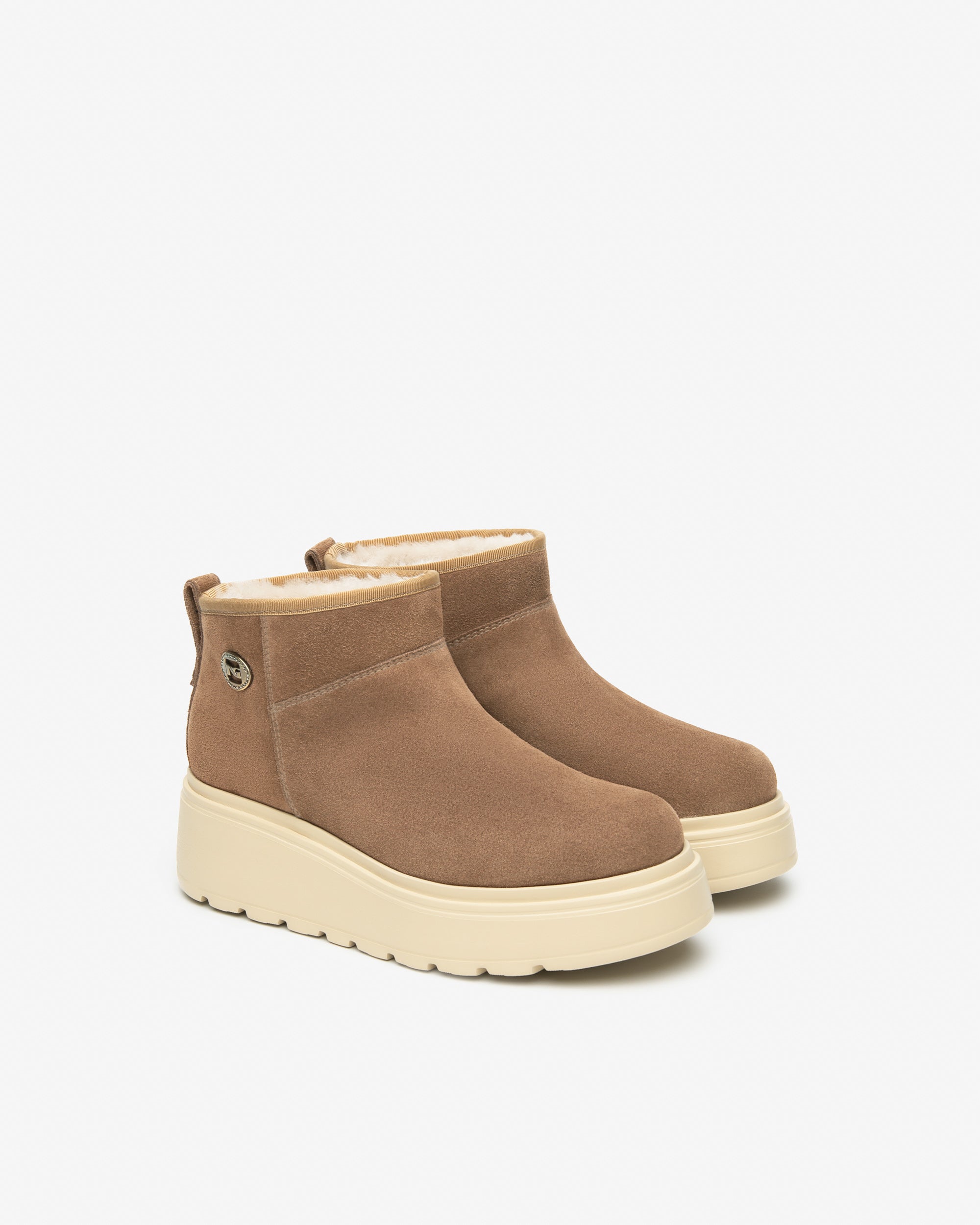 Nerogiardini Bottines Velours Daim 38 plateforme 55mm
