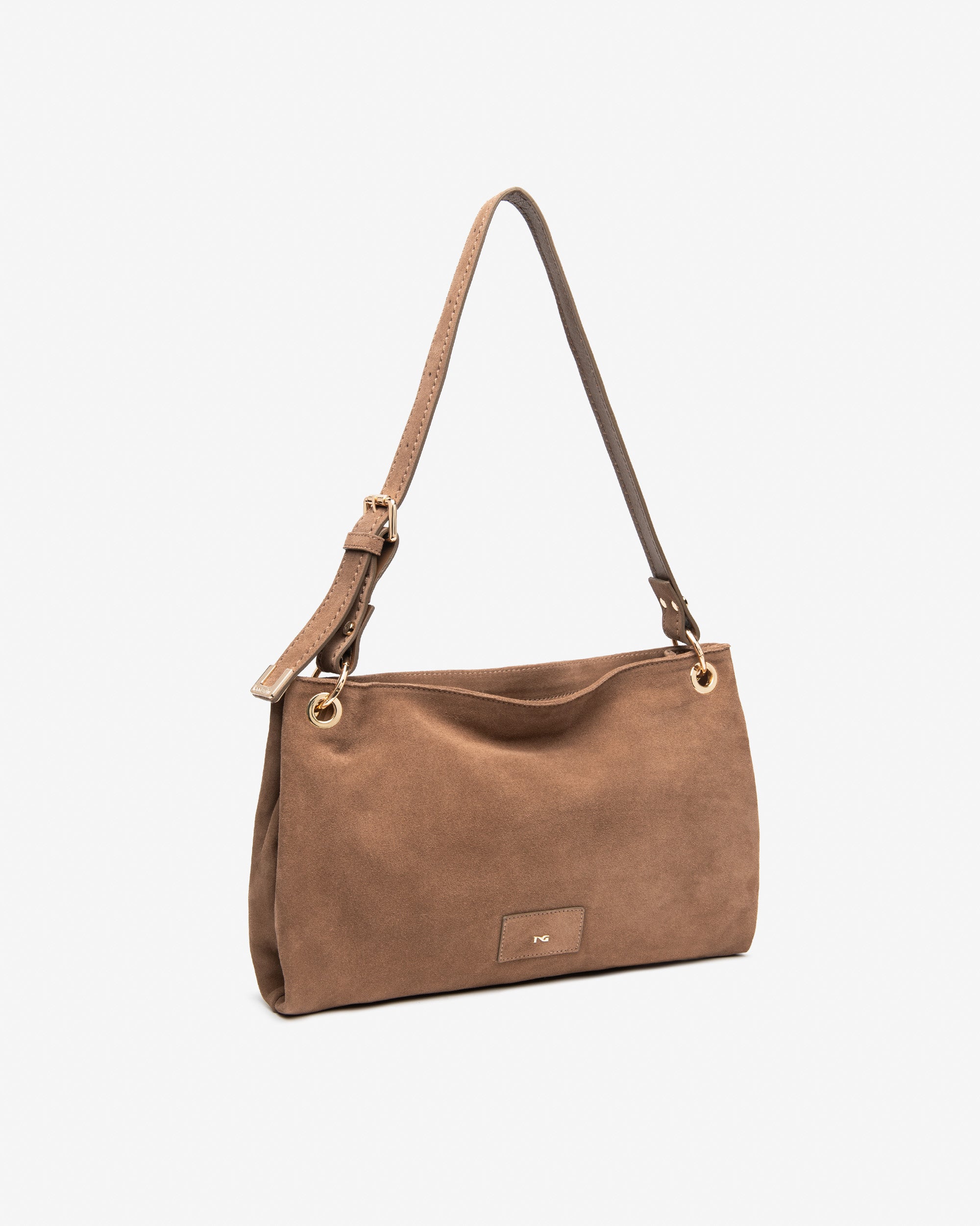 NeroGiardini Sacs Femme Cuir Sac Épaule Daim