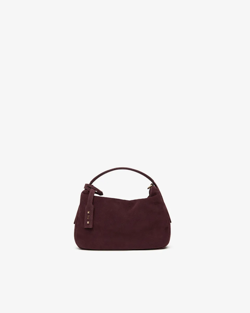 NeroGiardini Hobo besace cuir femme noir