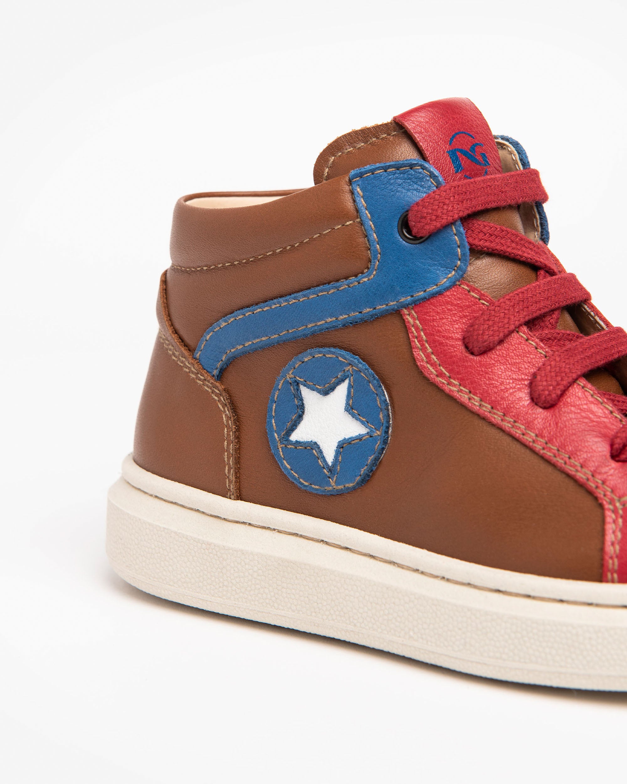 NeroGiardini Sneakers Kids Garçon Cuir Baskets DryGo