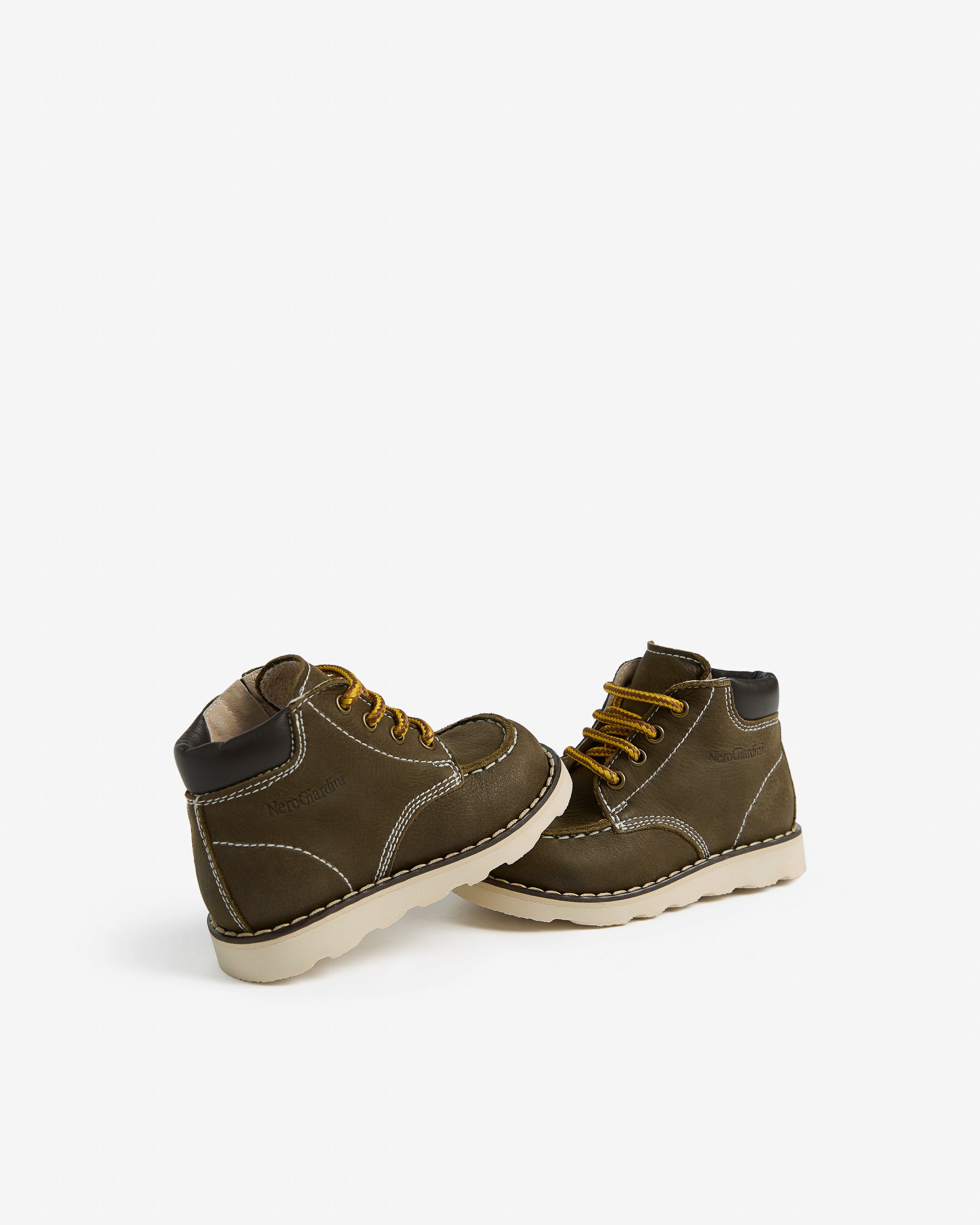 NeroGiardini Bottines Junior Garçon Cuir Fermeture