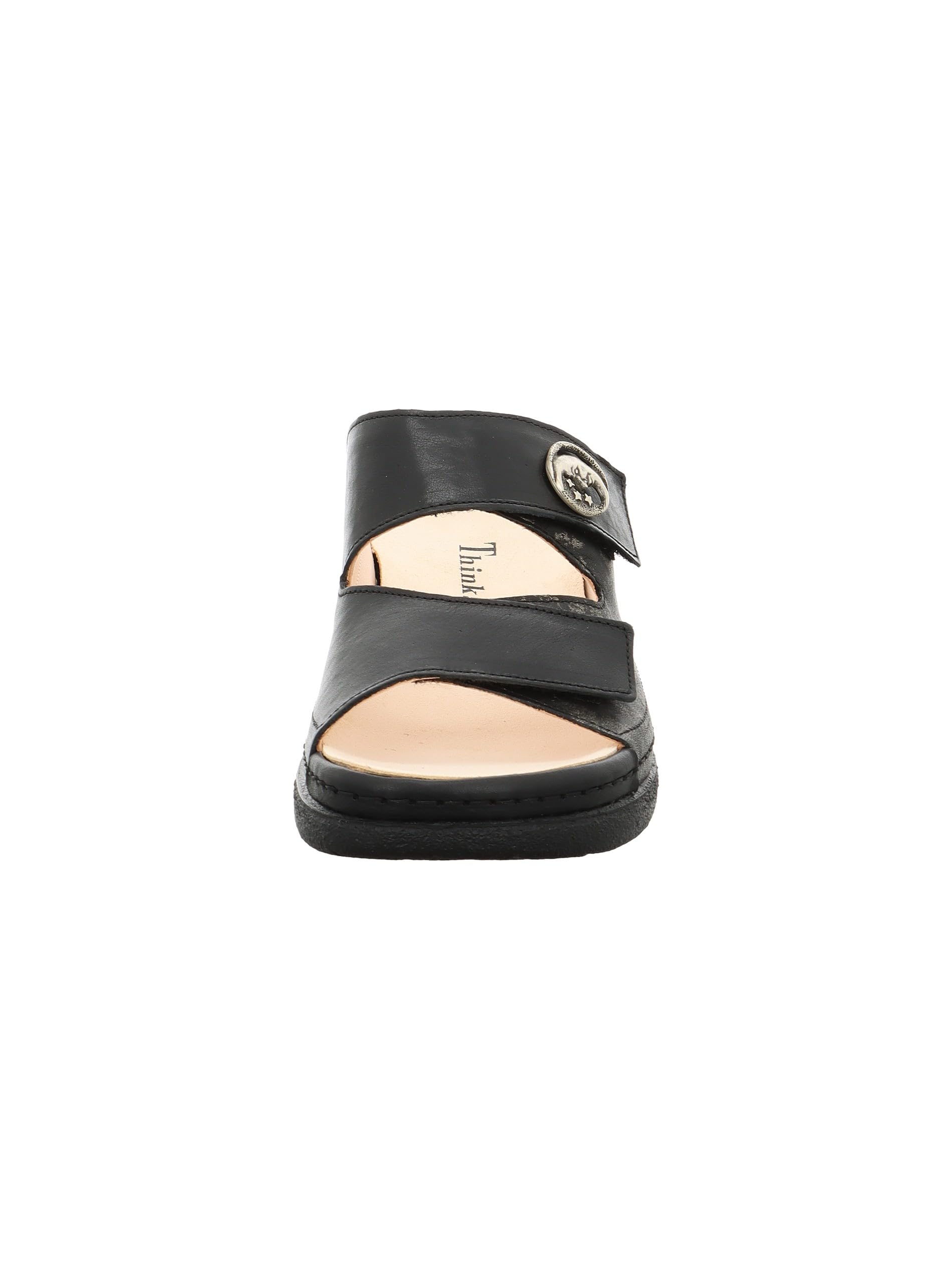 Think Cambio sabot cuir taupe combi 3000 confort