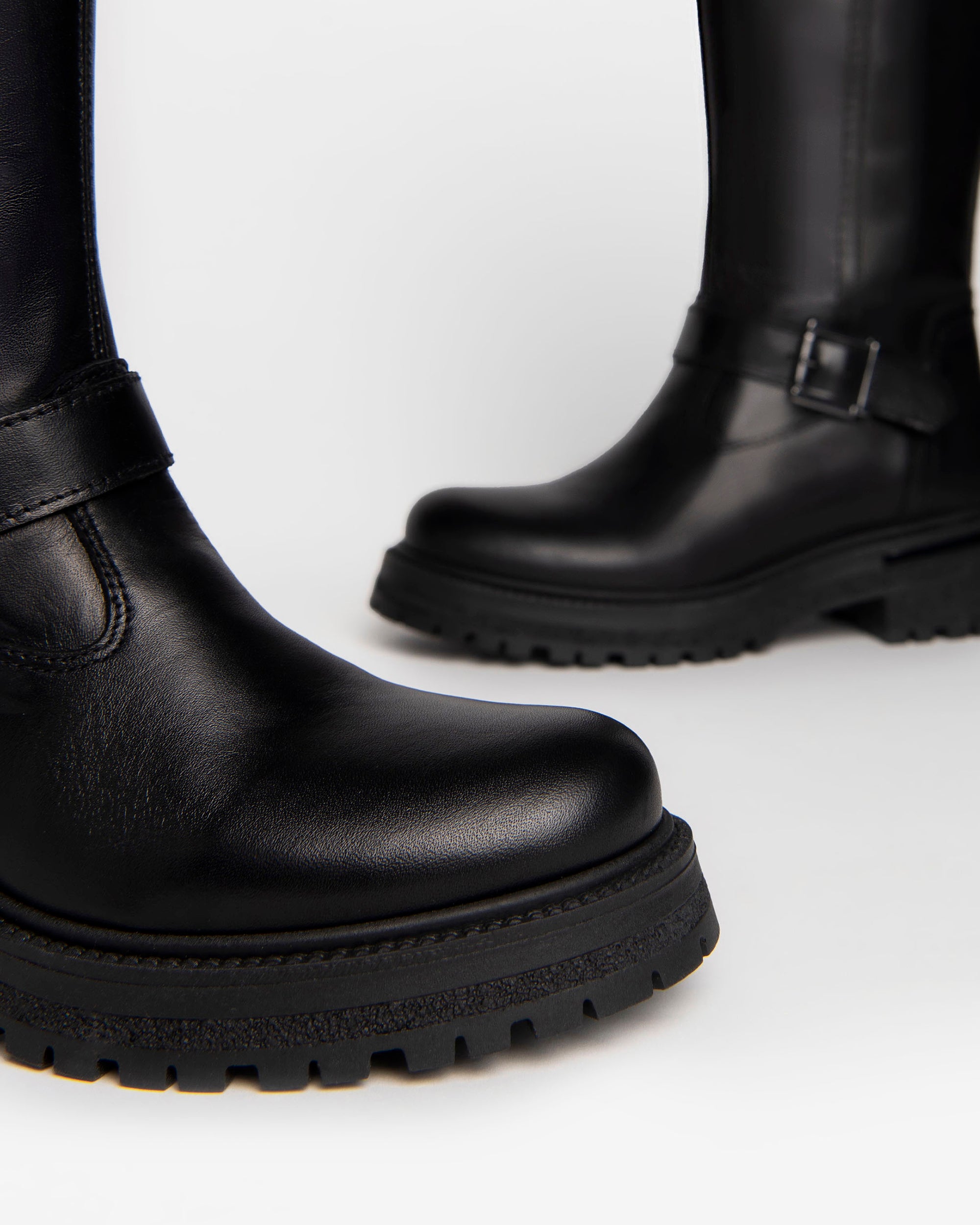 NeroGiardini Bottes Teens Fille Cuir Zip DryGo