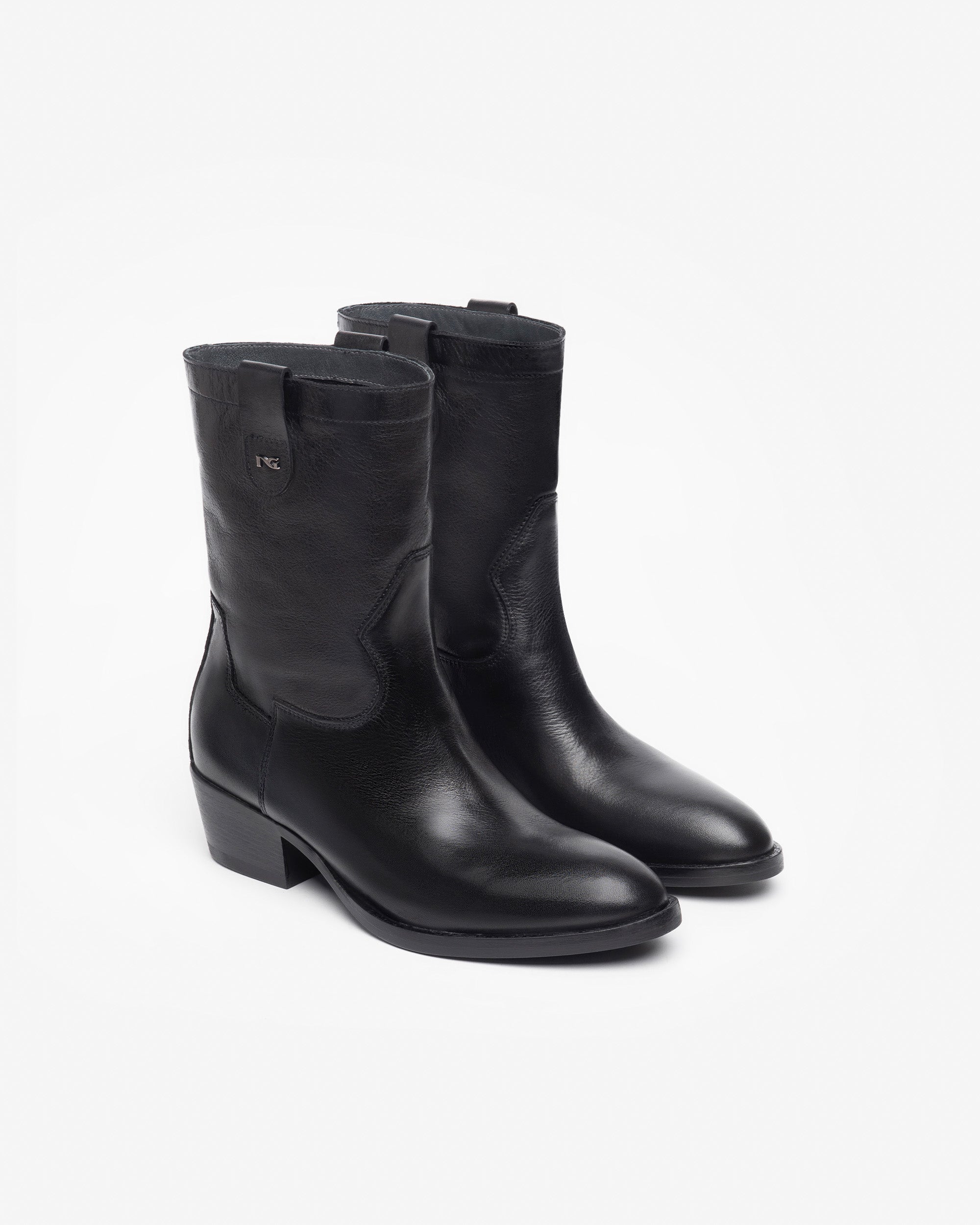 NeroGiardini Bottines Femme en Cuir Automne Hiver