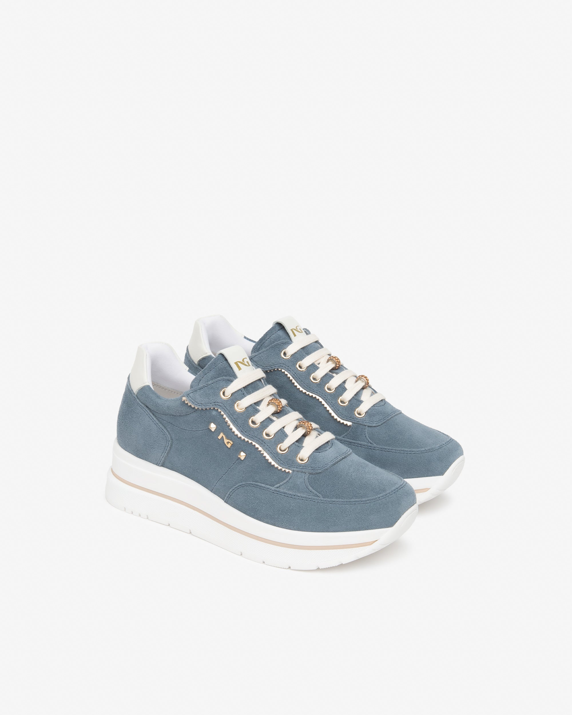 NeroGiardini Sneakers Femme Cuir Velours Technique 35-41