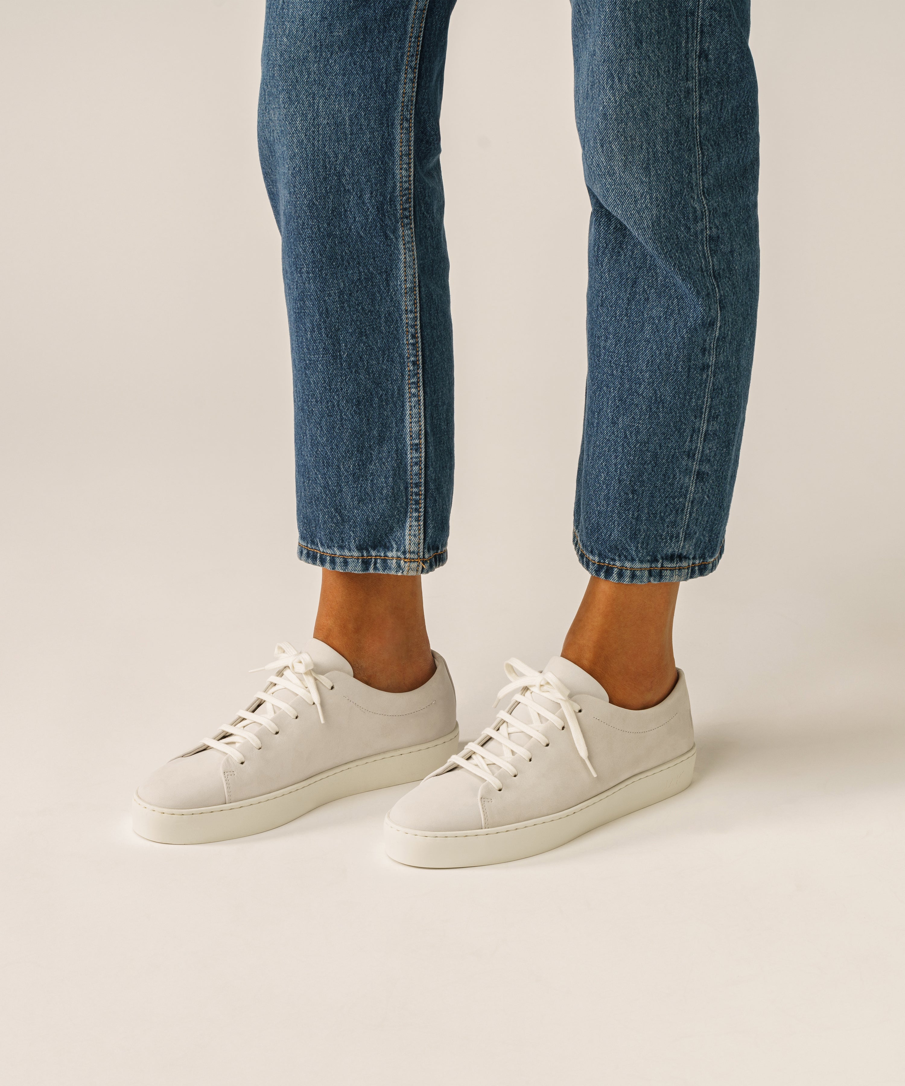 JAK Royal Nubuck Off-White sneakers nubuck